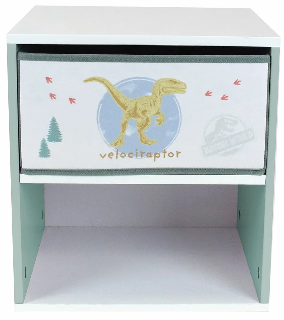 FUN HOUSE 713508 Jurassic World nocna z pociąganiem dinozaurów H.36 X L.33 X P.30 CM dla dzieci