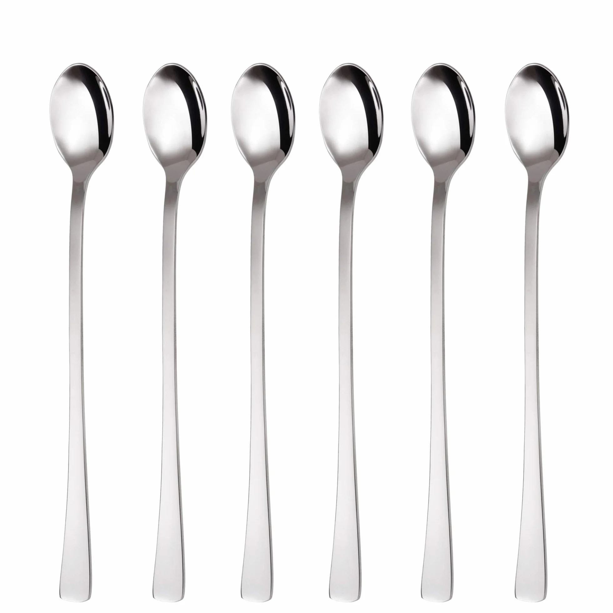 GRÄWE® 6 x łyżka do drinków 22 cm ze stali nierdzewnej, seria Würzburg