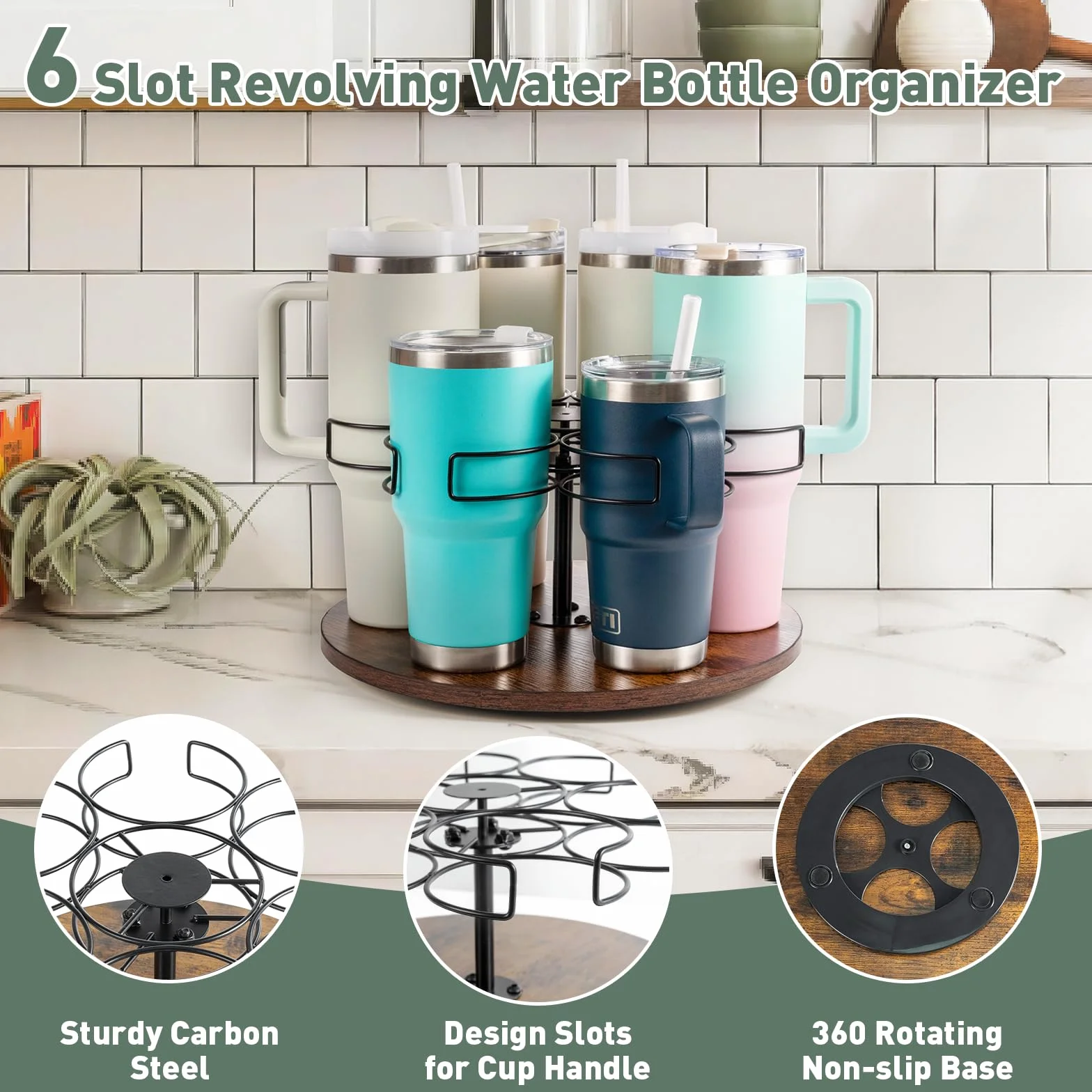 Stanley Organizer na butelki 590-100 ml obrotowy 6 przegródek