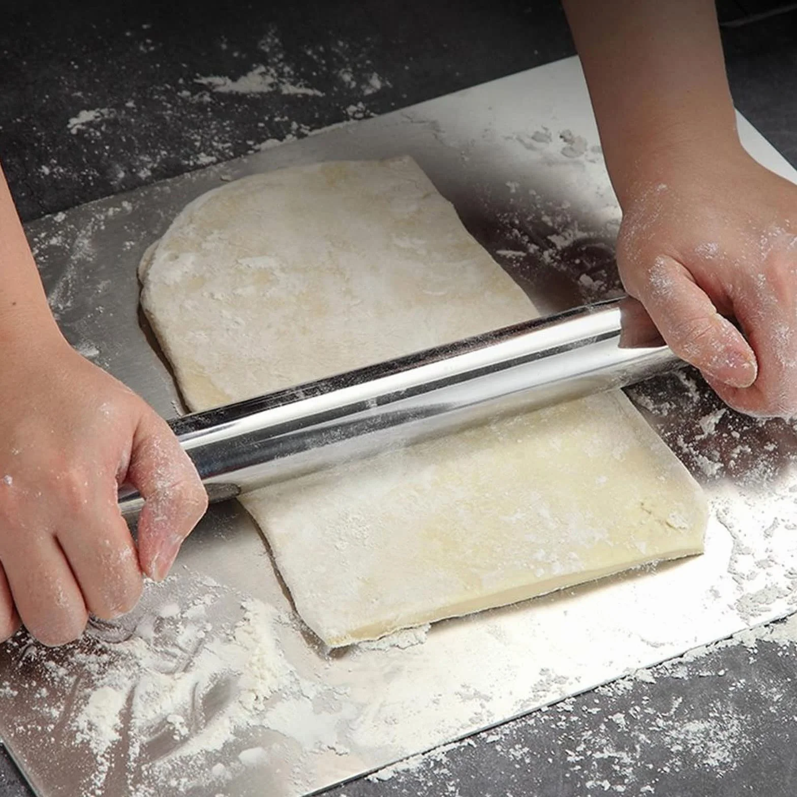 Wałek do ciasta, Ciasto kuchenne, stożkowe, nieklejące, profesjonalne, łatwe do czyszczenia, wałkowania w kuchni(30.5cm)