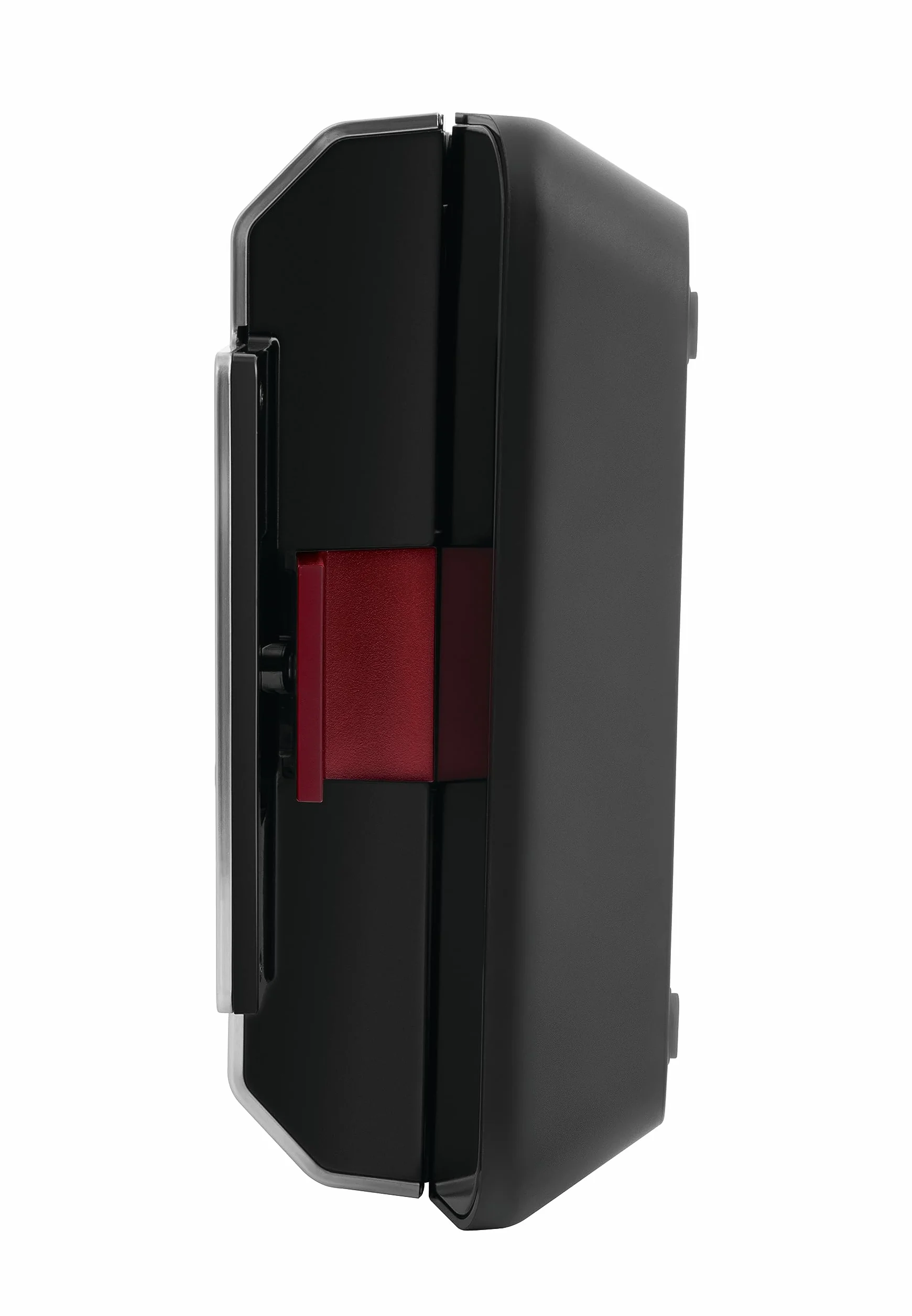 Russell Hobbs Opiekacz do kanapek, wytrzymałe nieprzywierające płyty, łatwy w czyszczeniu, szybkie nagrzewanie, bez BPA, przechowywanie w pionie, 750W, czarny, Creations Easy Clean, 26800-56