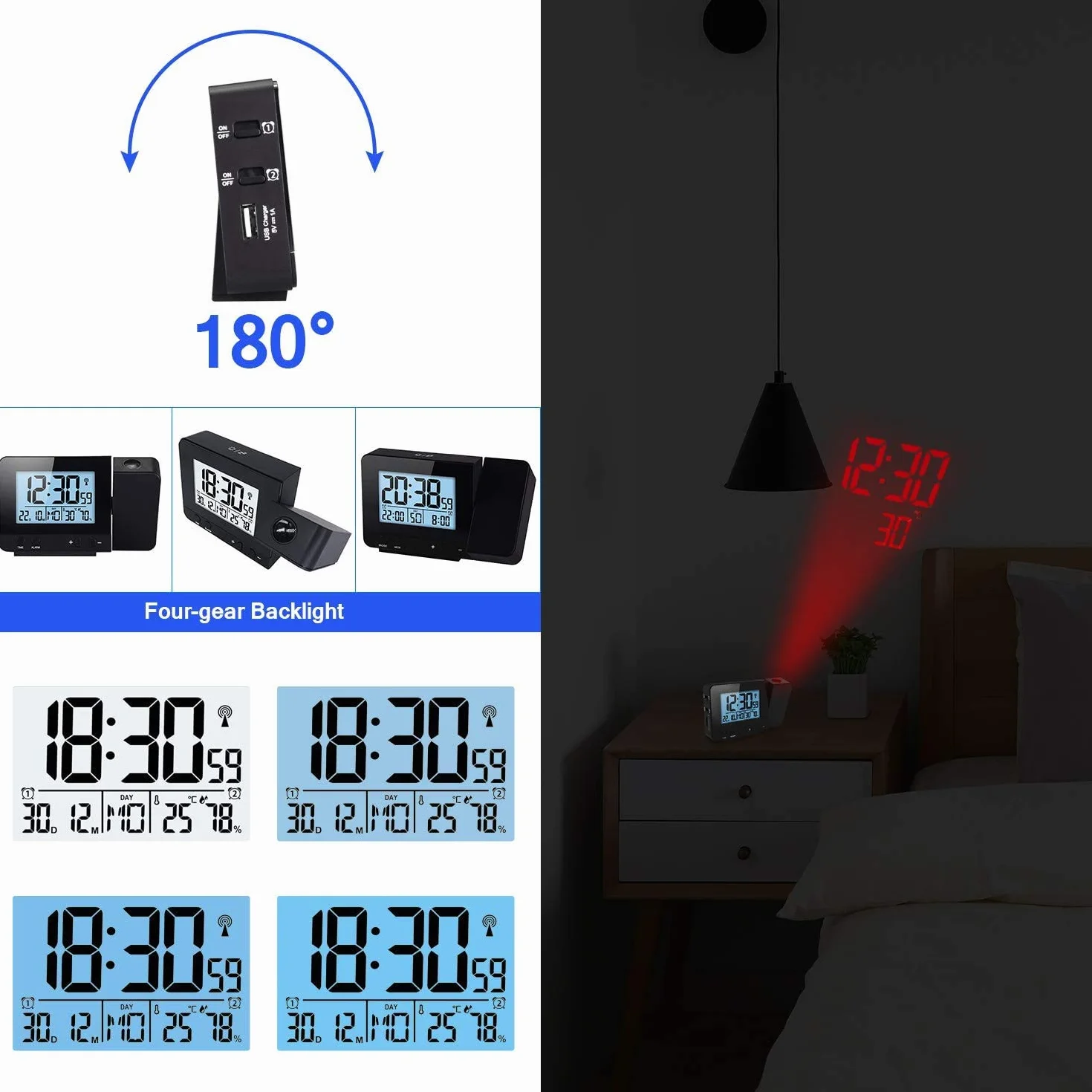 'HJRUIUA Elektryczny młynek do kawy, 300 W, do ziaren kawy, orzechów, przypraw, zboża, młynek z nożem ze stali nierdzewnej, pojemność 50 g (czarny)
