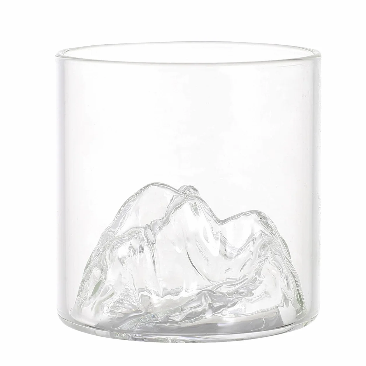 Szklanki do whisky, zestaw 2 szt., w stylu japońskim, płaskie, szklane, 6,76 x 5,5 cm, do whisky, koktajli, biura, baru, jadalni, na prezent dla miłośników whisky