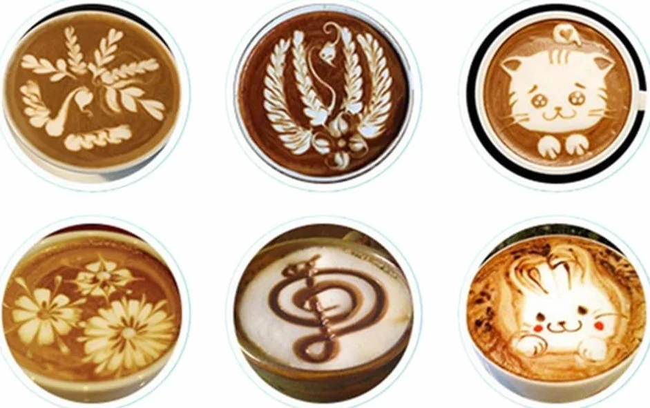 Dzbanek do spieniania mleka, dzbanek, kawa, cappuccino, latte art, kawy, i