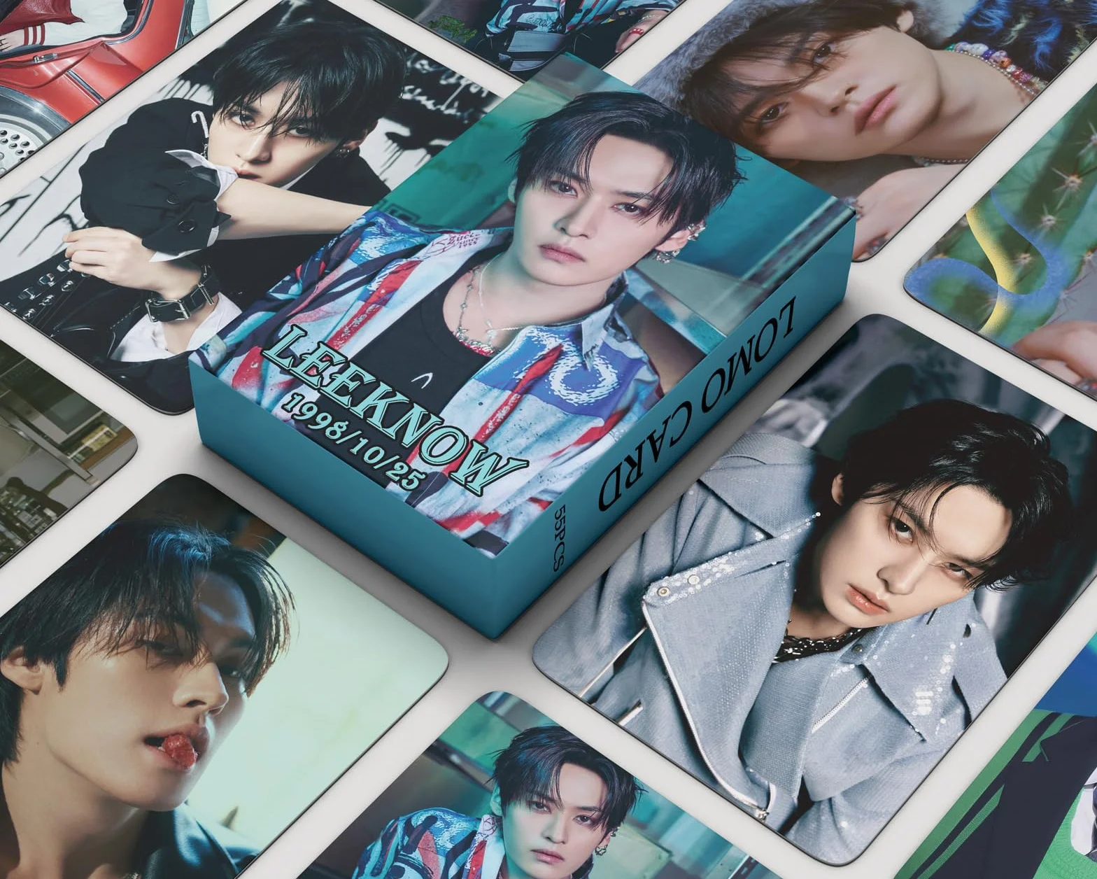 Stray Kids Photocards ATE Cards Nowy Album Karty SKZ BangChan/Felix/ChangBin/HyunJin/Han/Lee Know/I.N Mini gadżety do zdjęć StrayKids Plakat Karty dla fanów (Lee Know)