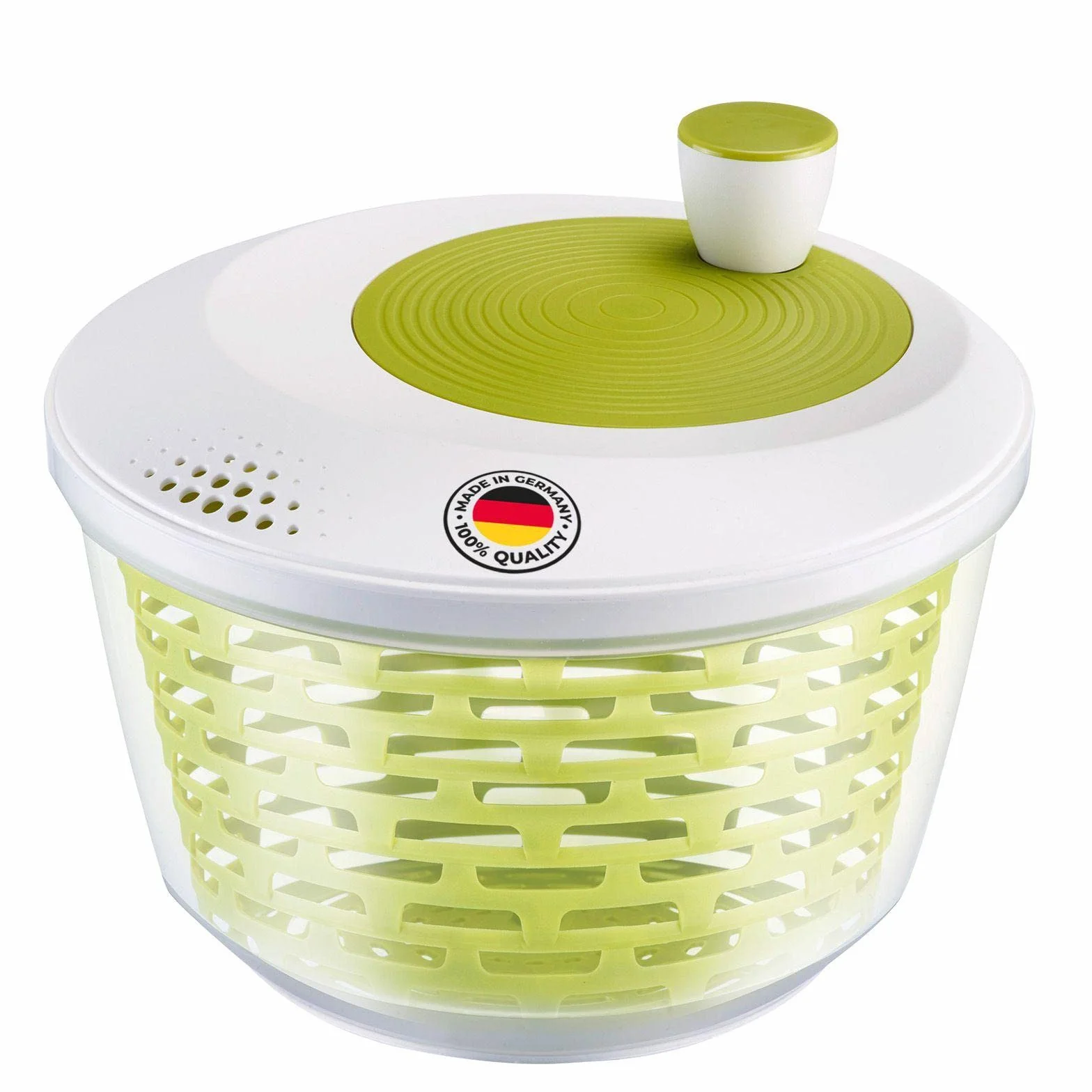 Westmark Spinderella Wirówka do Sałaty, Biały/Zielony, 4,4 l