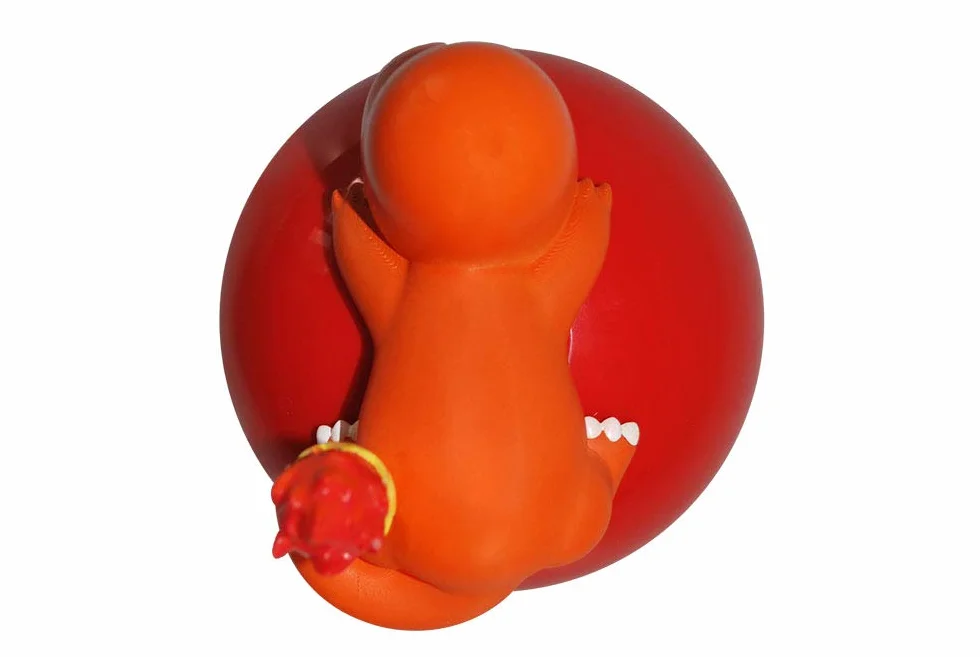 TEKNOFUN 811368 budzik Pokemon Charmander Pokemon Light-up FM - czerwony/biały