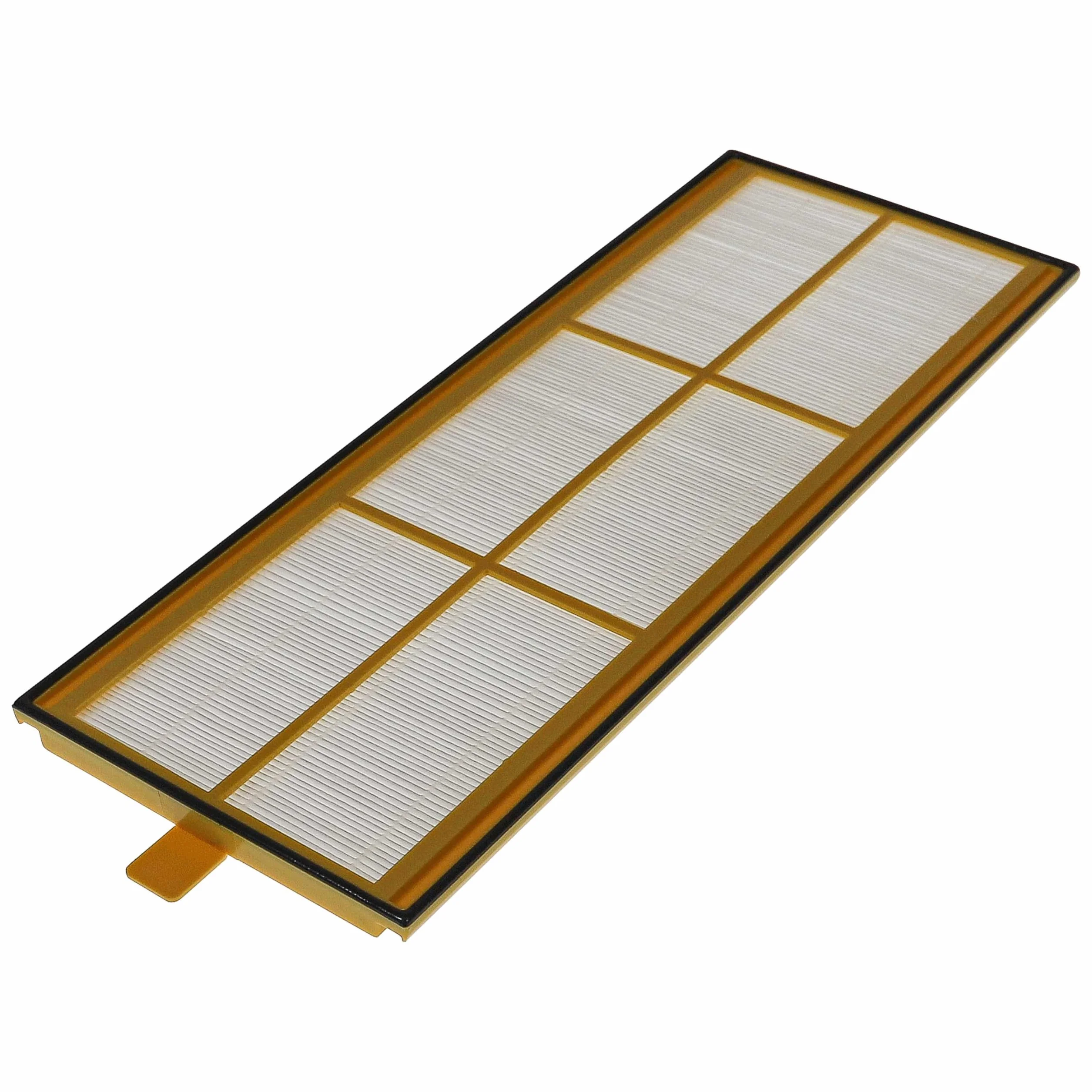 vhbw Zestaw filtrów kompatybilny z urządzeniami wentylacyjnymi Zehnder ComfoAir 350 - filtr powietrza G4 / F7 (zestaw 2-częściowy), 50 x 16 x 1 cm, żółty, zielony, biały