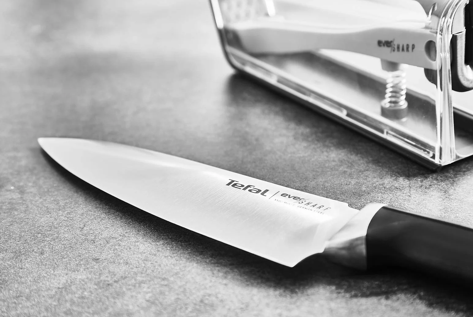 Tefal Ever Sharp Nóż Szefa Kuchni, Srebrny, 16,5 cm