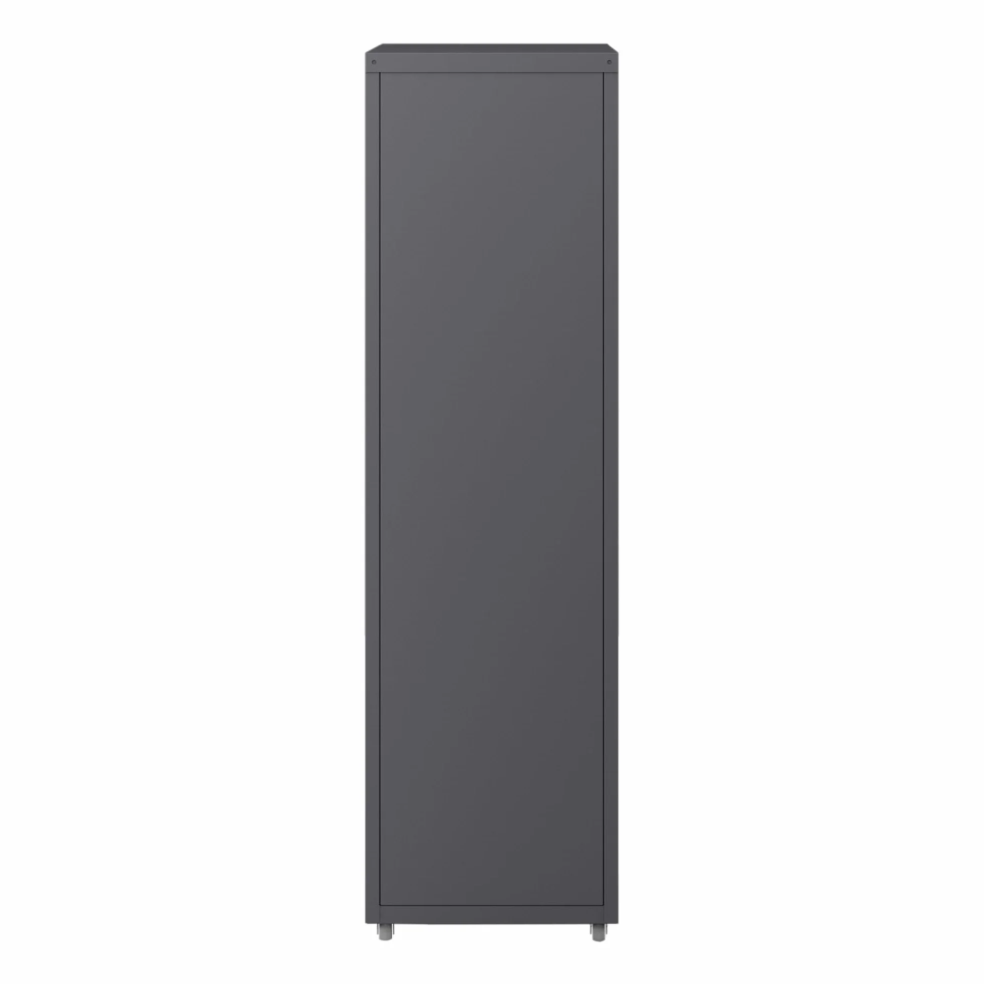 [en.casa] Kontener na kółkach Kökar szafka z metalowymi szufladami do dokumentów z 8 szufladami, wózek biurowy na rolkach do gabinetu 109 x 28 x 41 cm, kolor mintowy