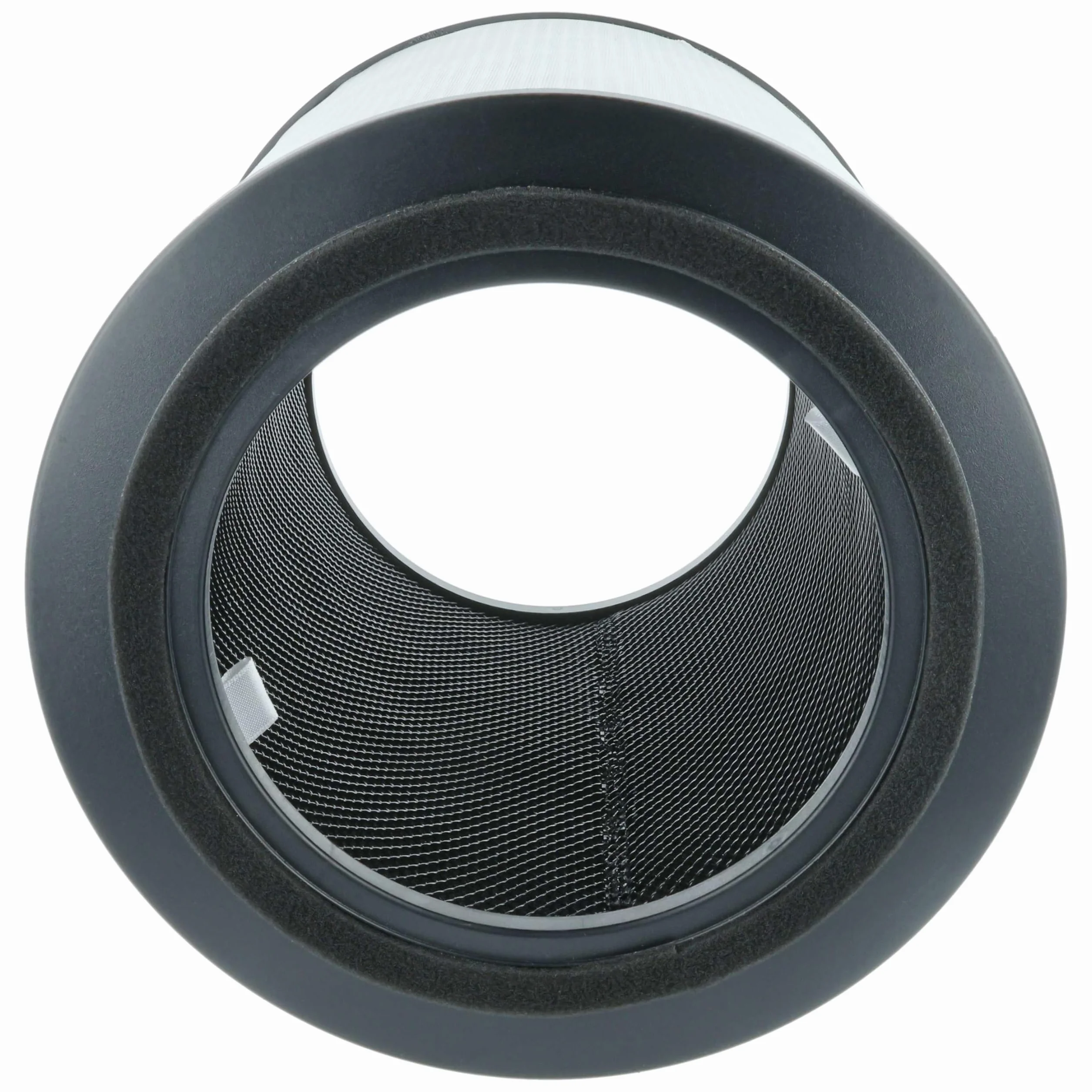 vhbw 4 x filtr z węglem aktywnym, zamiennik do oczyszczacza powietrza Bosch 7733701945 - H13 filtr powietrza, czarno-biały