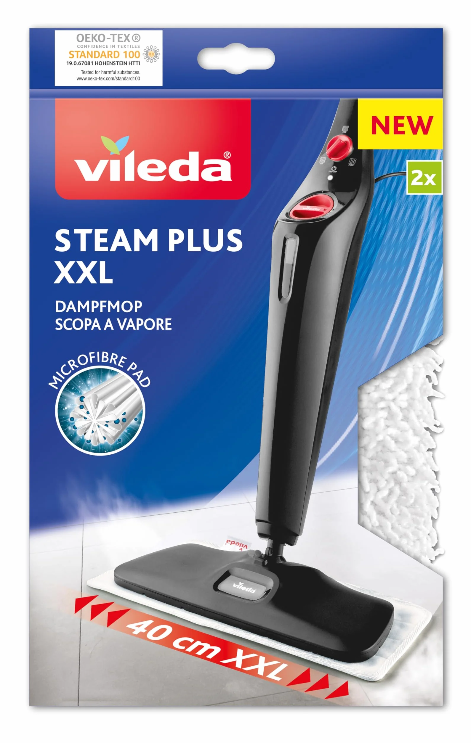 Vileda Wkład do Mopa Parowego Steam Plus XXL