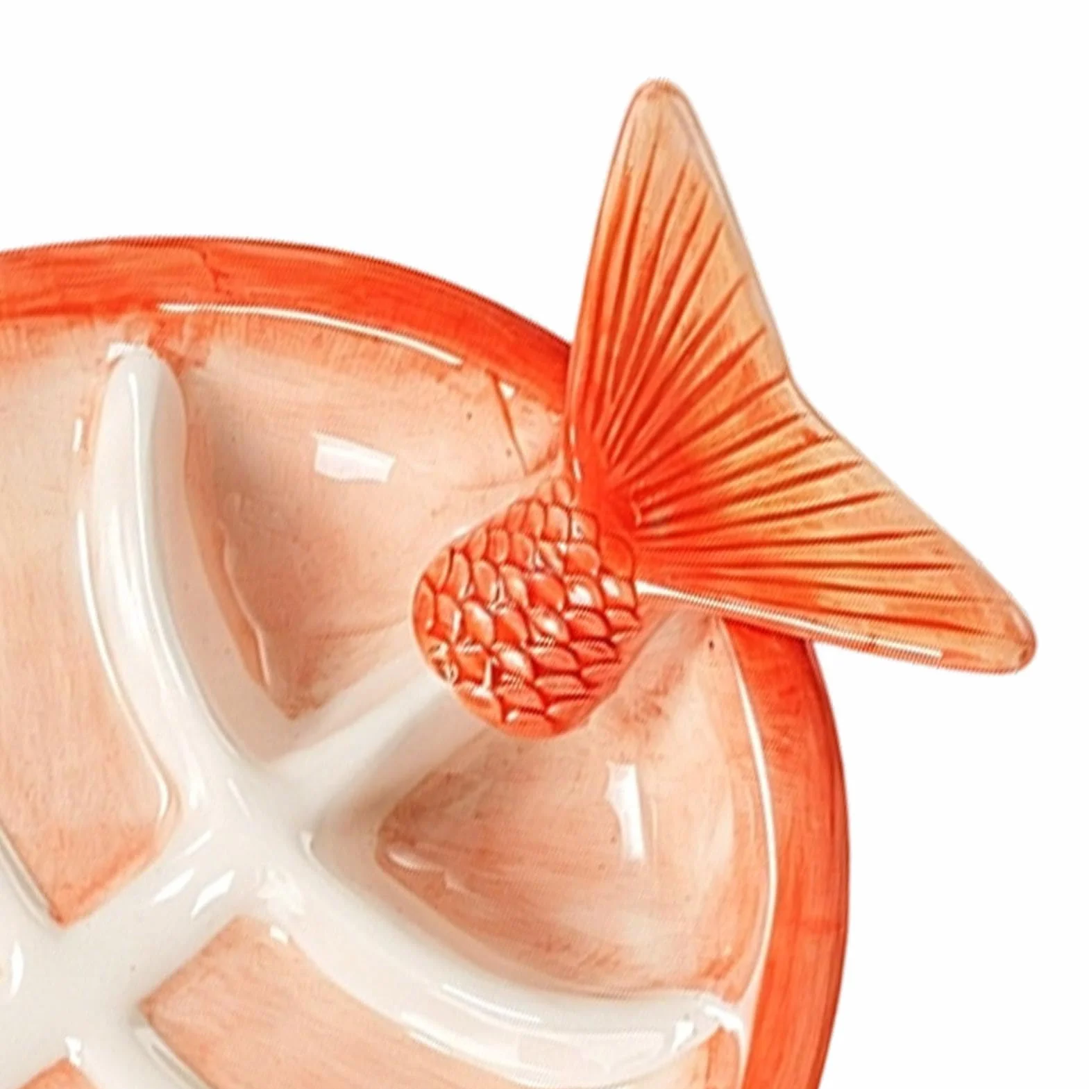 Ceramiczne naczynia do sushi, ręcznie malowana zastawa stołowa w kształcie ryby, talerze deserowe na pierogi, przekąski, przystawki, owoce, przyjęcie urodzinowe, festiwal, kolacja, do użytku domowego