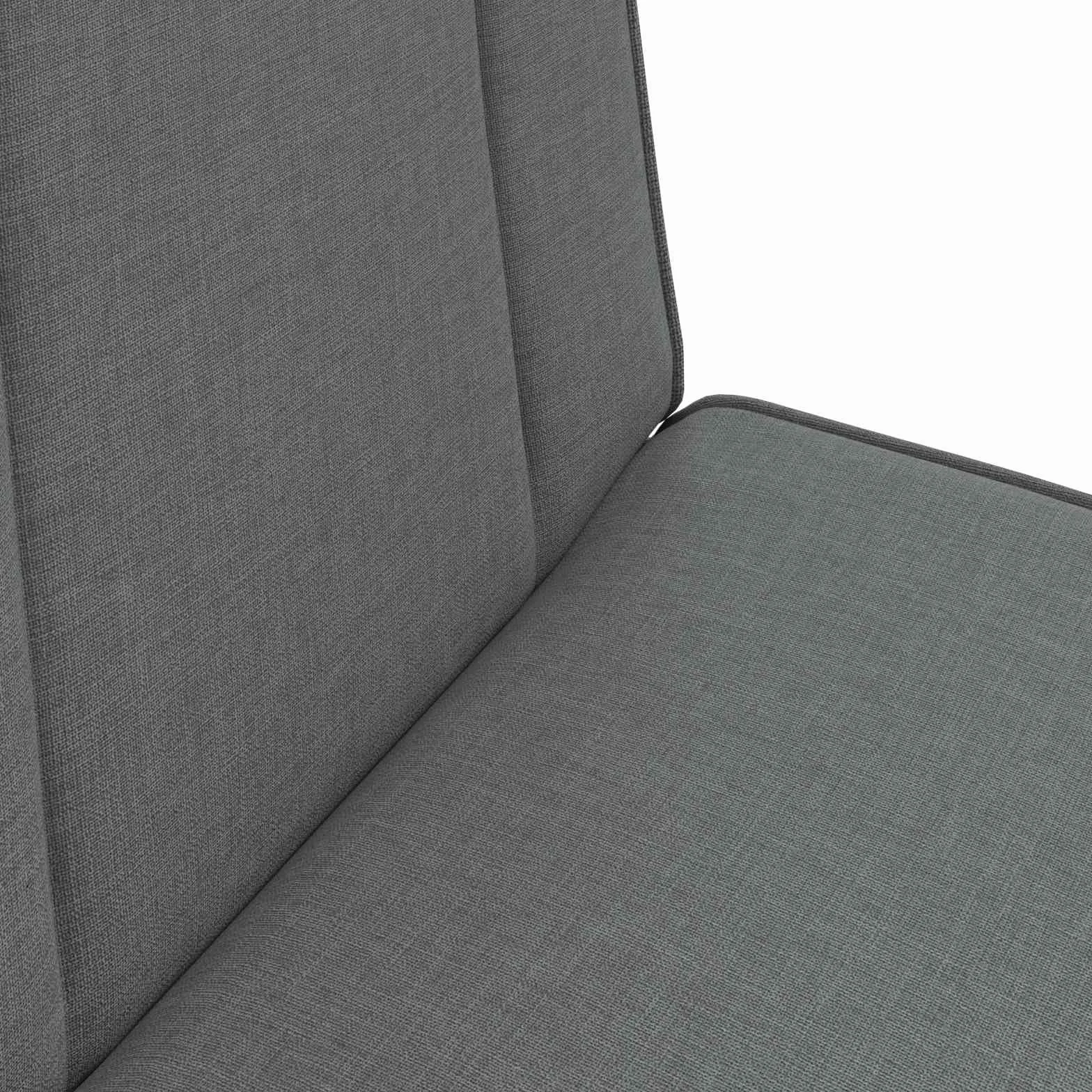 Krzesło podłogowe, ciemnoszare, materiałowe, 50 x 73 x 60 cm, składane, regulowane, z wyściełanym oparciem, ergonomiczne, do salonu, gier, jogi, czytania i biura
