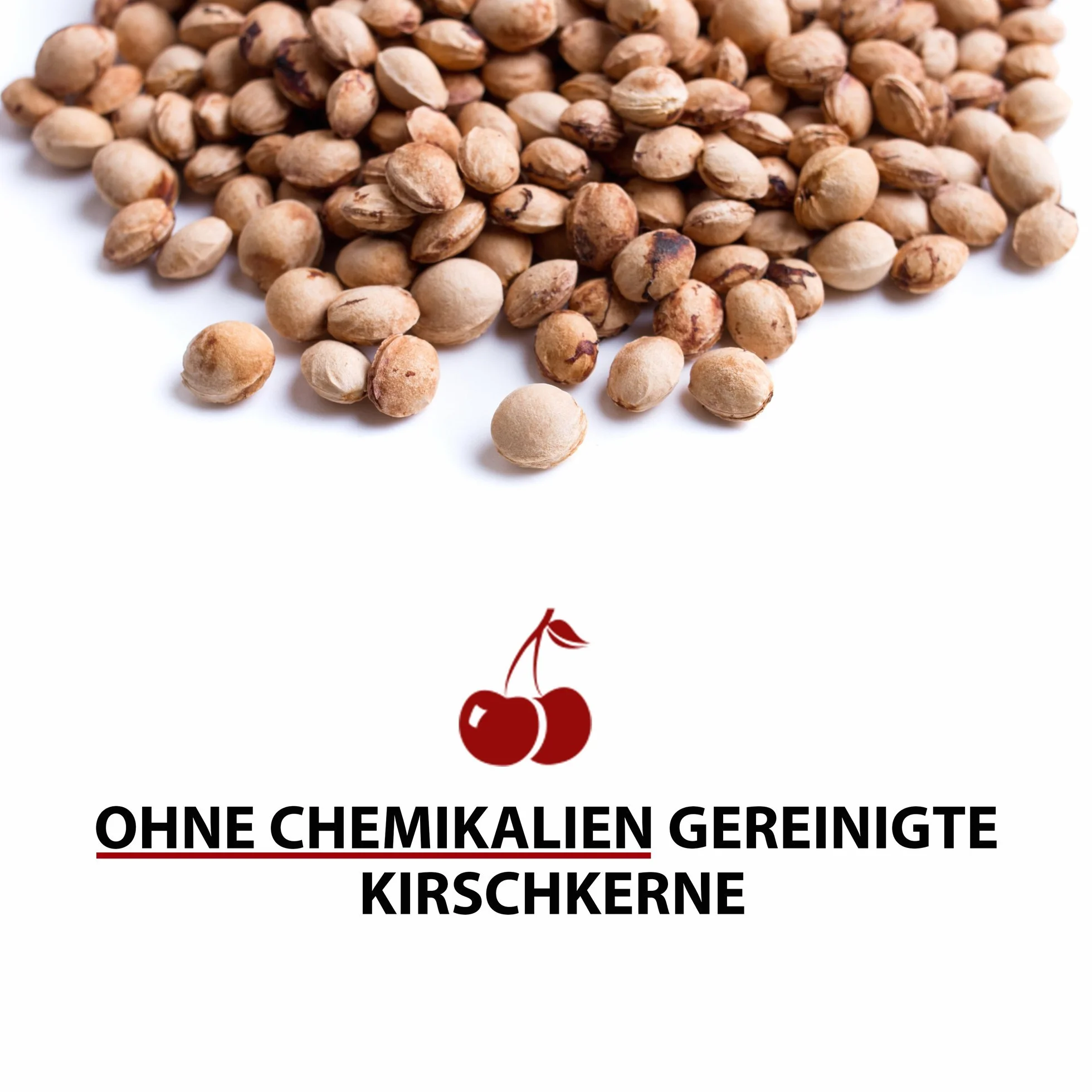 Poduszka z pestkami wiśni Bio firmy Bonblatt® – certyfikat Öko-Tex 100, naturalna i uczciwa produkowana w Niemczech – poduszka rozgrzewająca, poduszka z ziarnami, prezent dla dorosłych, niemowląt, dzieci i zwierząt (19 x 19 cm, niebieska)
