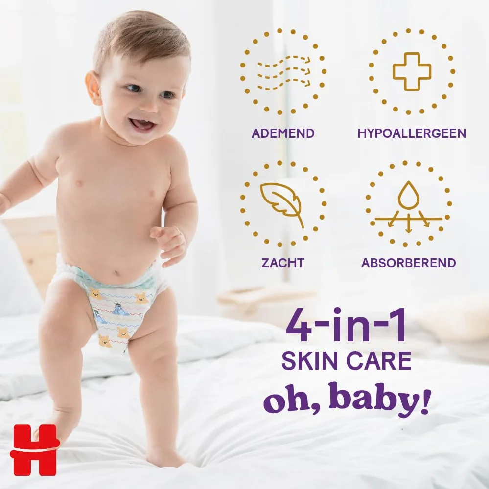 Huggies Extra Care Pieluchy, Rozmiar 4