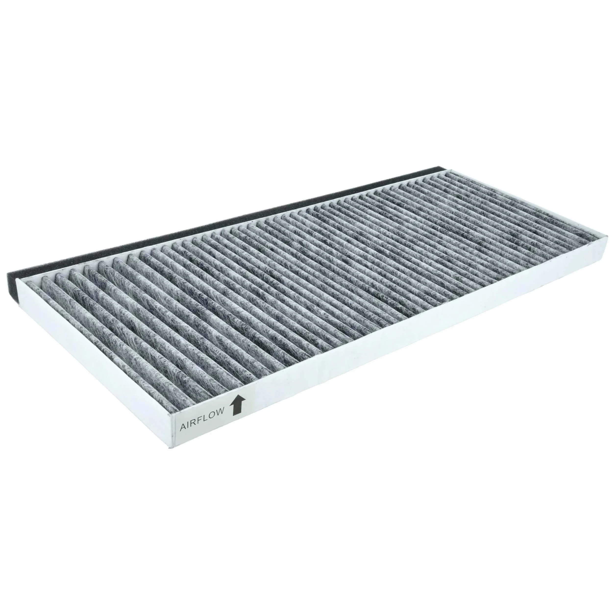 vhbw 2 x filtr z węglem aktywnym kompatybilny z Bosch DFM064W50, DFM064A52, DFM064W51, DFM064W50A, DFM064A51 okapy kuchenne - 45,5 x 20,0 x 2,3 cm