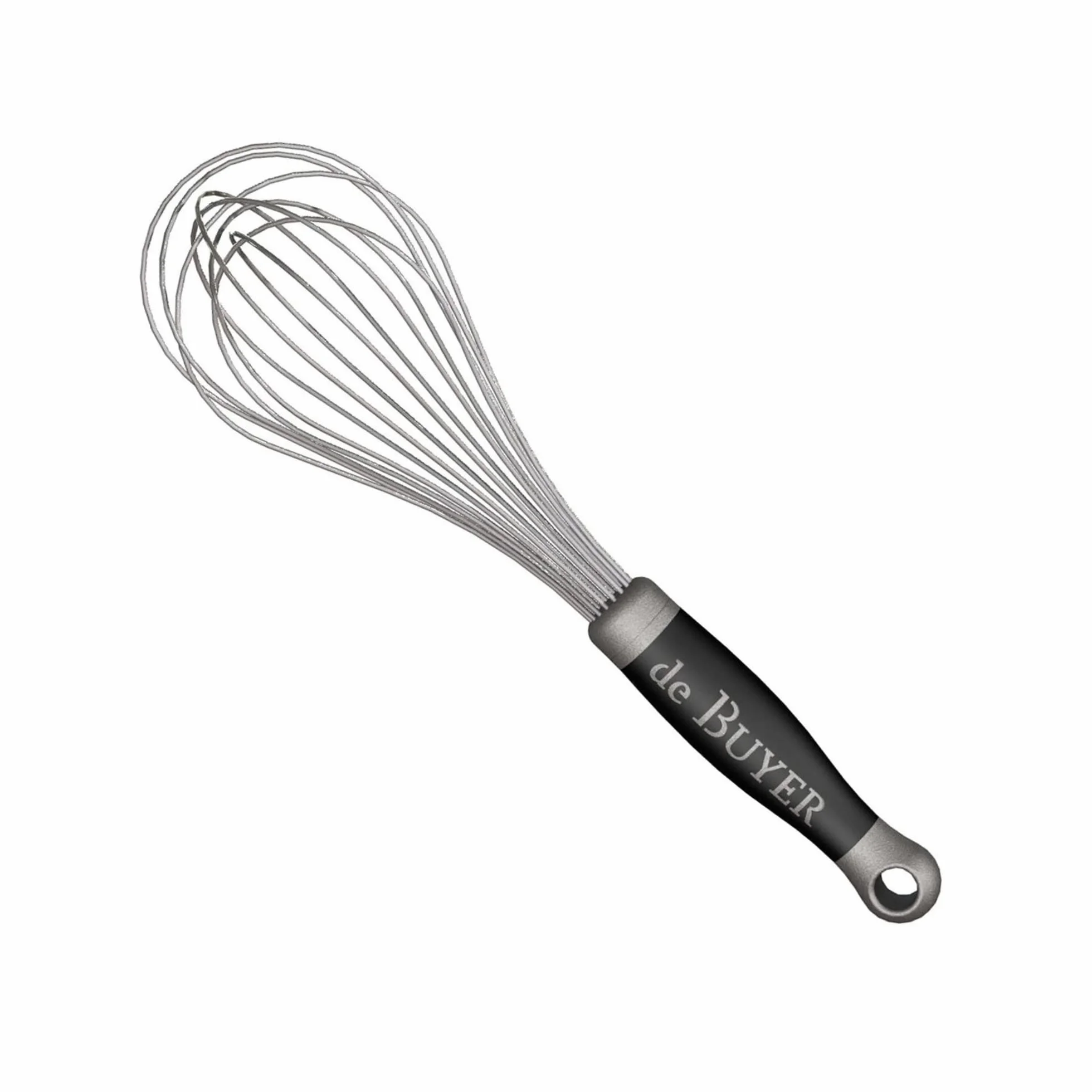De Buyer Trzepaczka ze stali nierdzewnej, srebrna, 7,6 cm