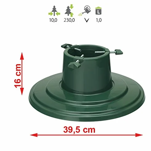 Stojak na choinkę 40 cm, okrągła podstawa