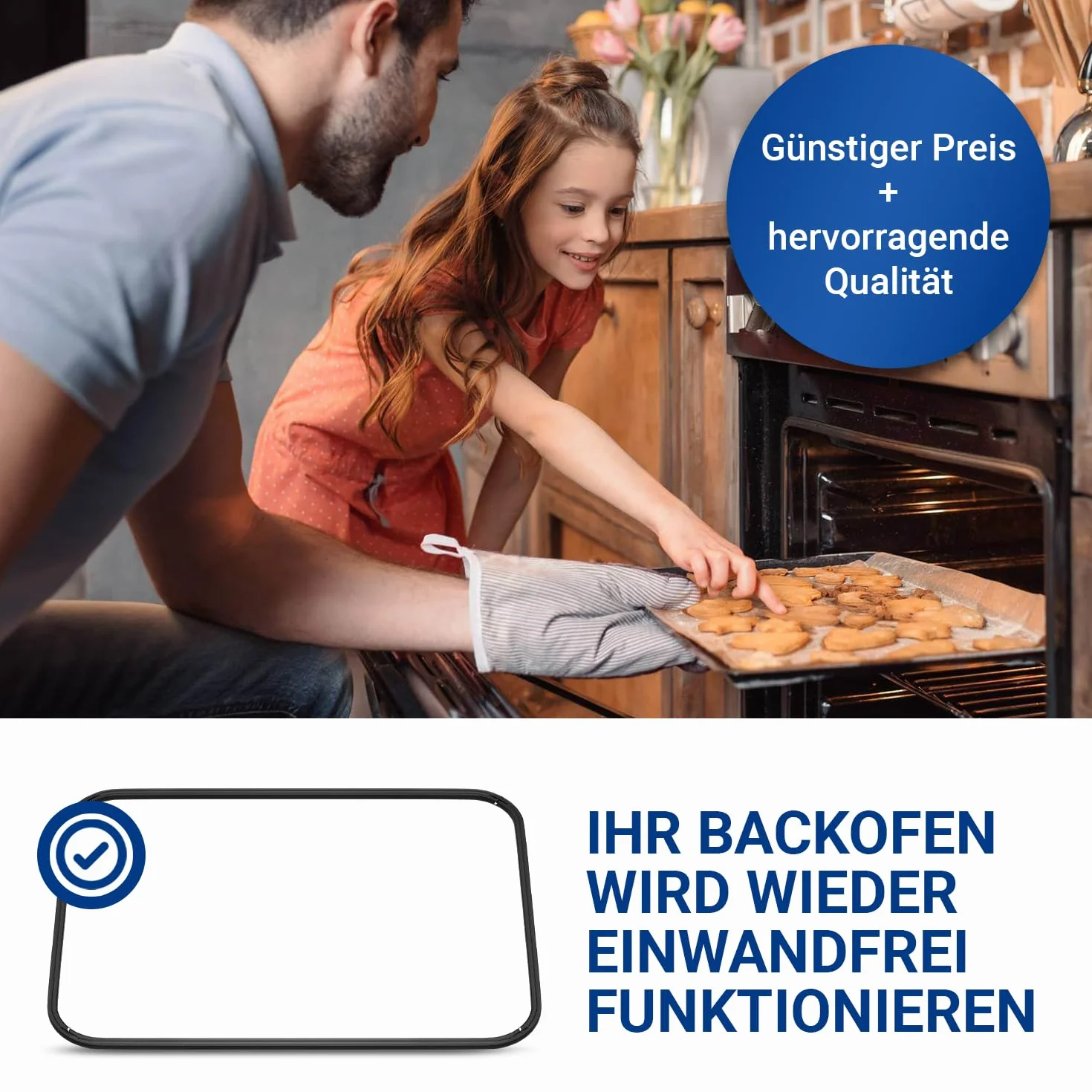 VIOKS Uszczelka do drzwi zamiennik do Ariston C00081579 i Whirlpool 48200022703 - Indesit Creda Whirlpool uszczelka do drzwi piekarnika i piekarnika dookoła 4 haczyki