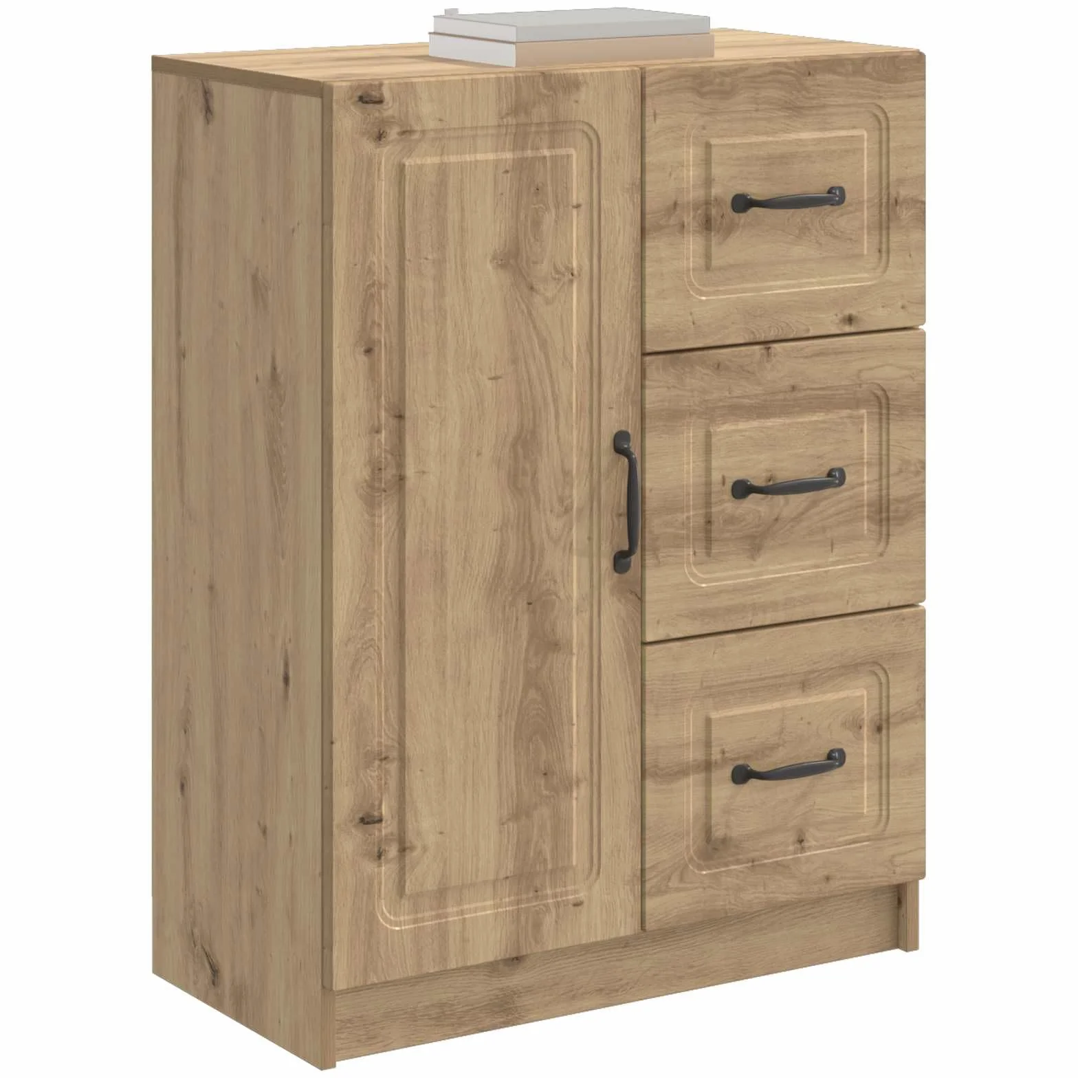 Hothingwell Bufet drewniany Ingenierie 66 x 34,5 x 87 cm