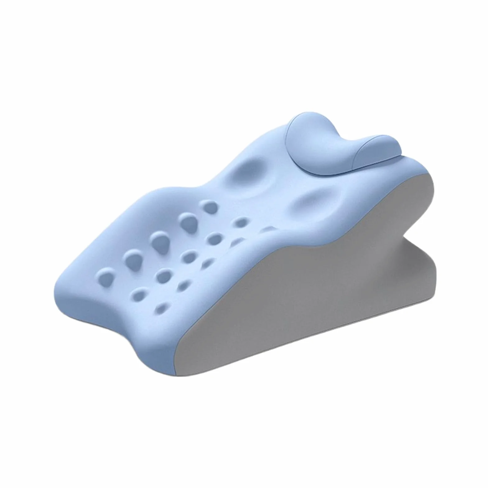 Poduszka łóżka, poduszka do pianki z pamięcią do spania, wygodne poduszki wspierające ergonomicznym desigem, wsparcie lędźwiowe dla sypialnych, siedzących, czytania i relaksu, 21.65x15.75x9,84 inch