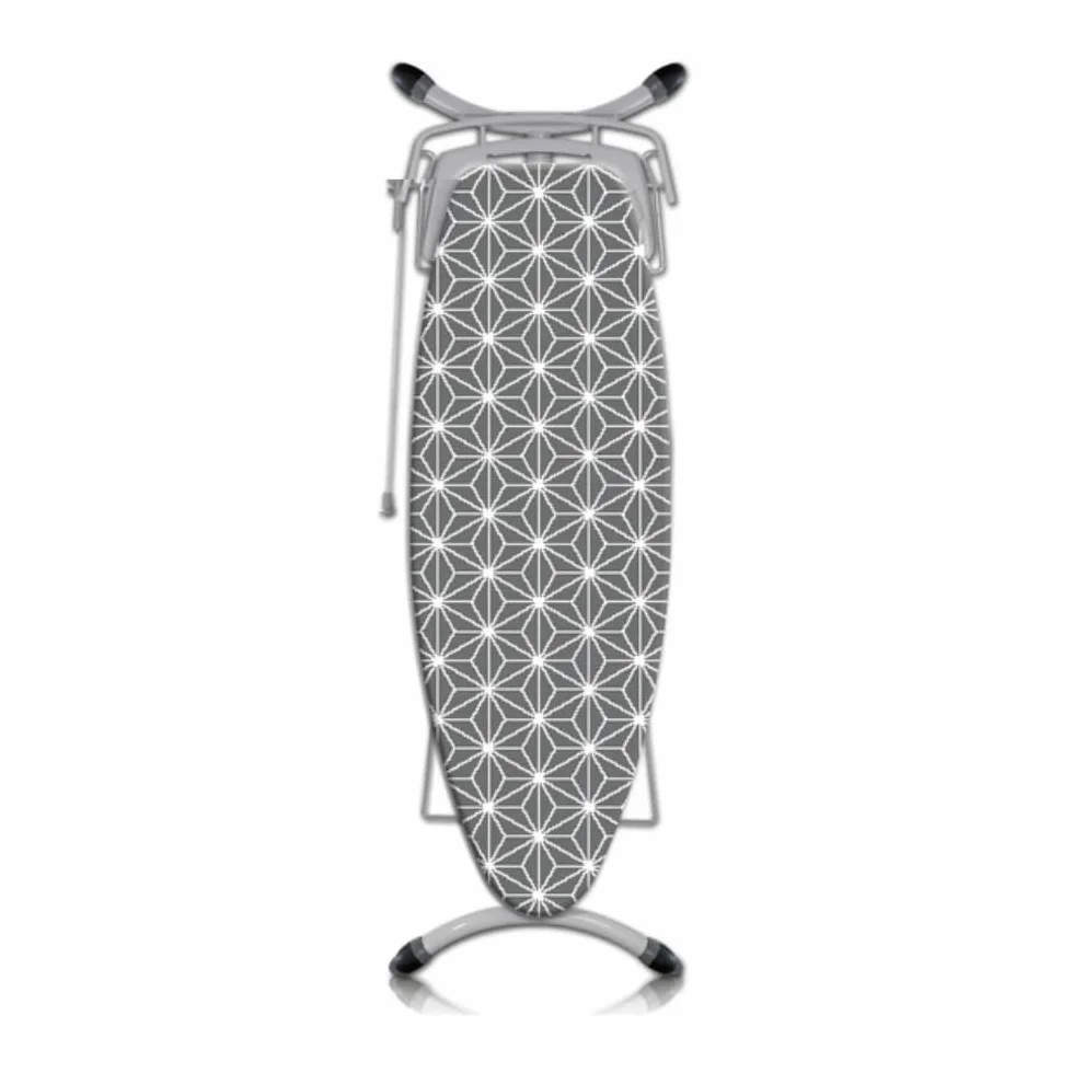 Rotel Professional extra stainless steel oryginalne żelazko parowe z wysokiej jakości podeszwą ze stali nierdzewnej, w zestawie pokrowiec na deskę do prasowania ze stylowymi kółkami / 800 W / izolowany zbiornik 300 ml