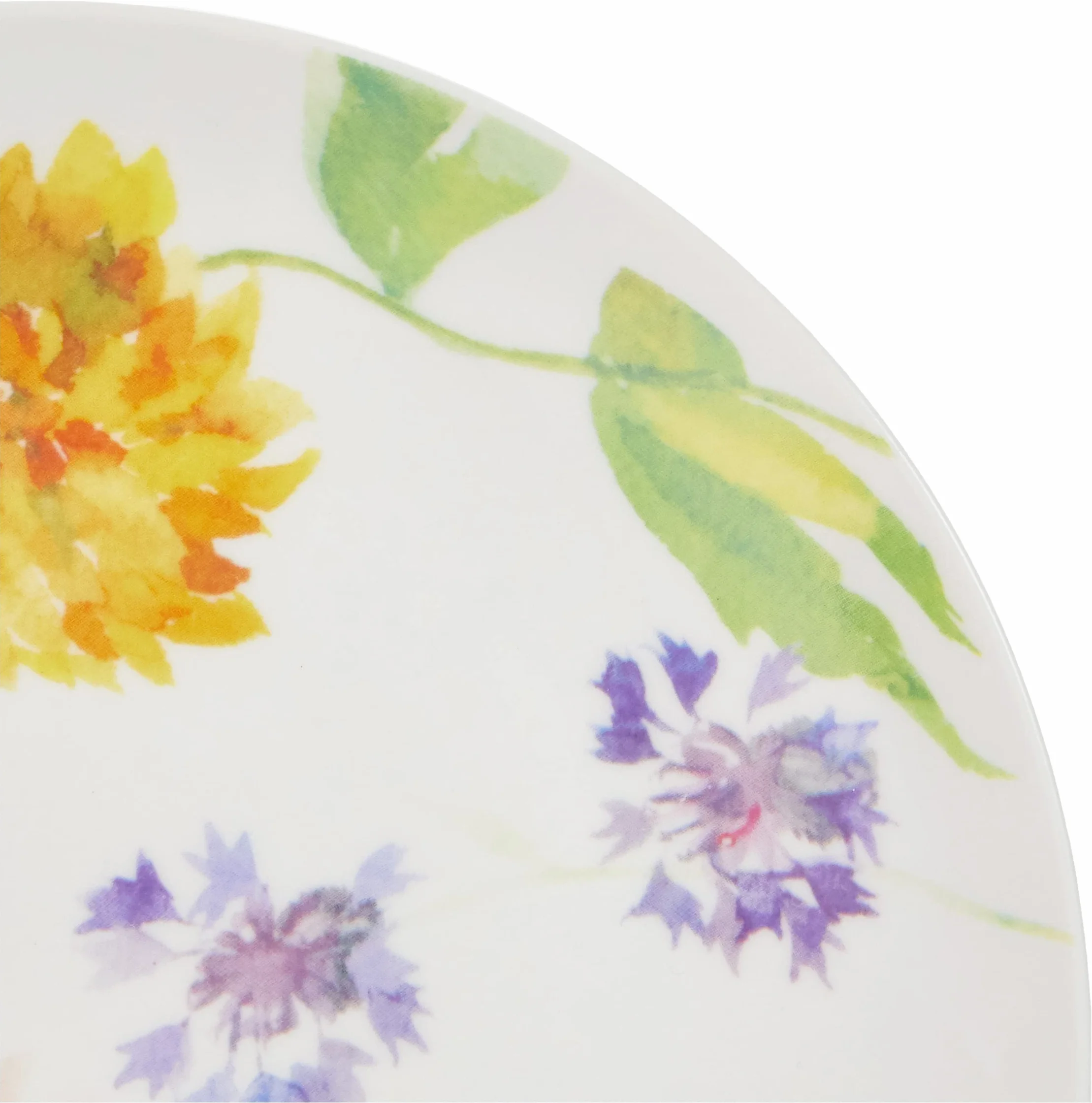 Tognana Audrey serwis talerzy dla 6 osób, 18-częściowy, porcelana, wzór kwiatowy