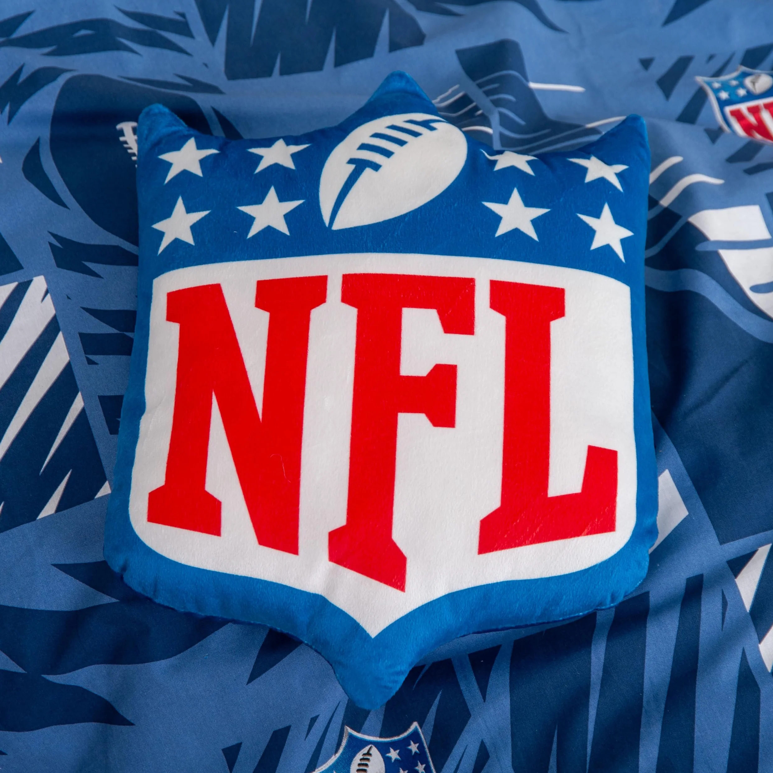 Herding NFL herb poduszka konturowa, ok. 36 x 26 cm, 100% poliester