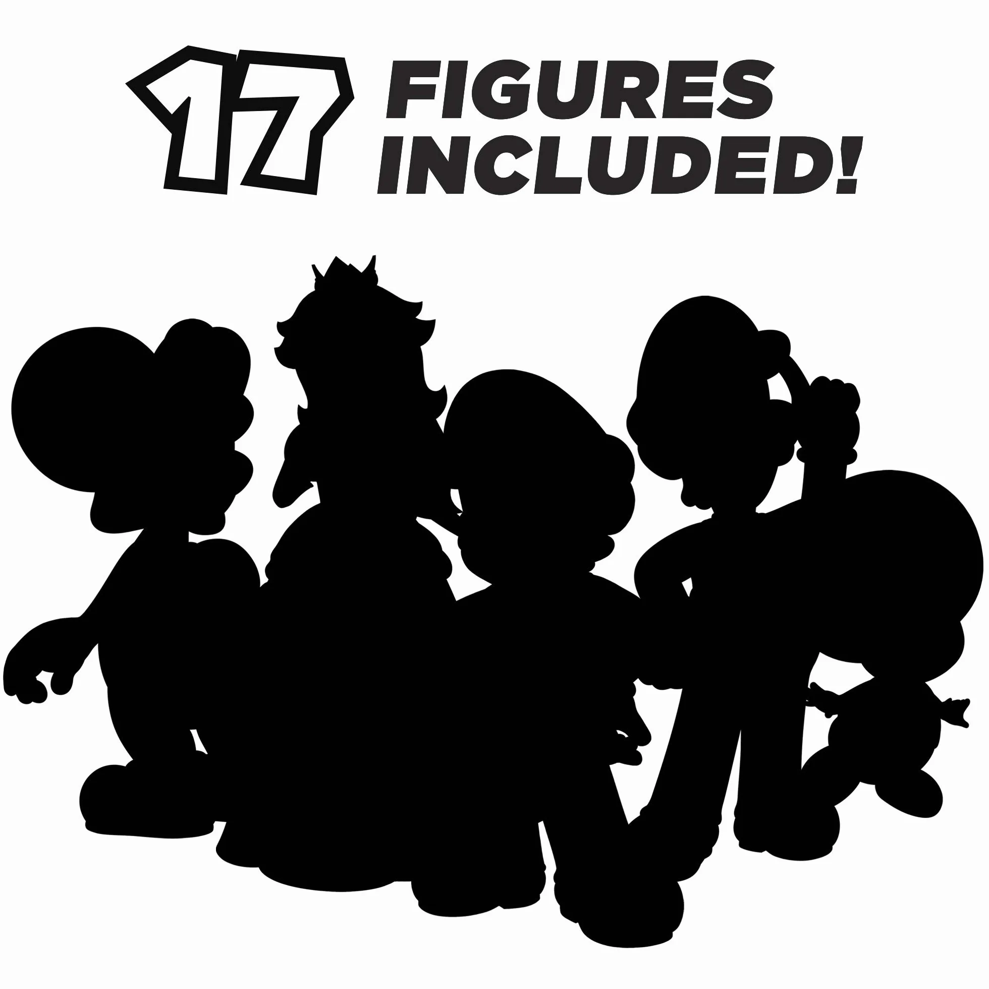 Kalendarz adwentowy Nintendo Super Mario od JAKKS Pacific, 24 dni niespodzianek z tajemniczymi postaciami i akcesoriami! Figurki w skali ok. 3,8 cm, świetny prezent dla dzieci i kolekcjonerów