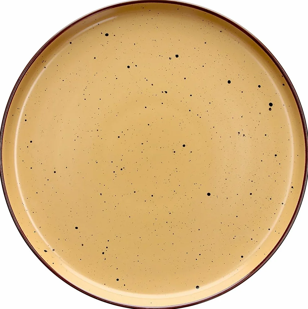 Tognana Brugia żółty ochra 18-częściowy zestaw naczyń dla 6 osób, Stoneware, żółta ochra