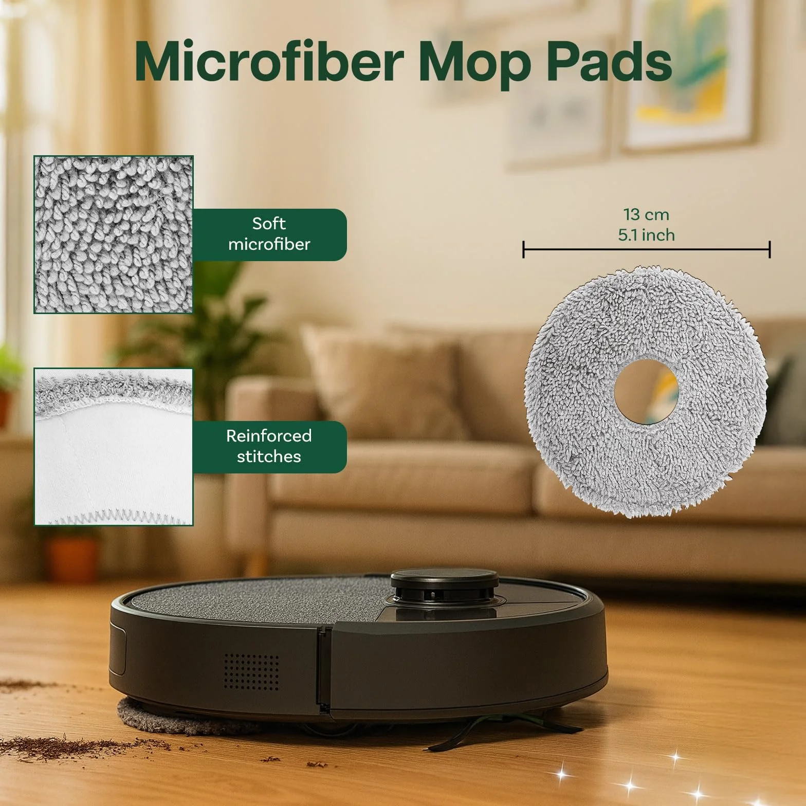 MMOBIEL Części Zamienne do iRobot Roomba Plus 505&405 Combo – 1 Szczotka Główna, 3 Filtry, 4 Szczotki Boczne, 4 Worki na Kurz, 4 Nakładki do Mopa
