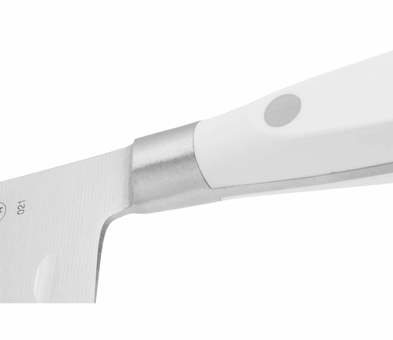 Arcos Seria Riviera Blanc nóż Santoku - ostrze kute ze stali nierdzewnej 12,7 cm - uchwyt polioksymetylen (POM) kolor biały