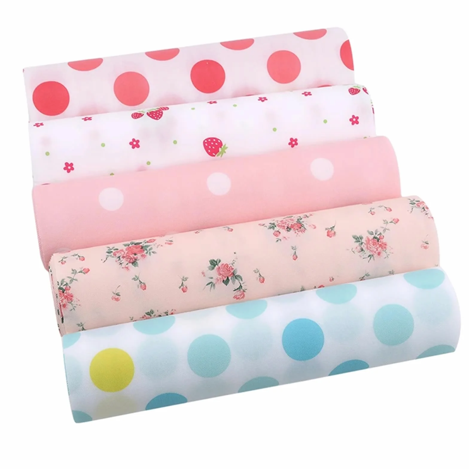 Wkładki do szuflad kuchennych, Zestaw 2 wkładek do szuflad wielokolorowych 300x30 cm szafki kuchennej(Flowers Pink)