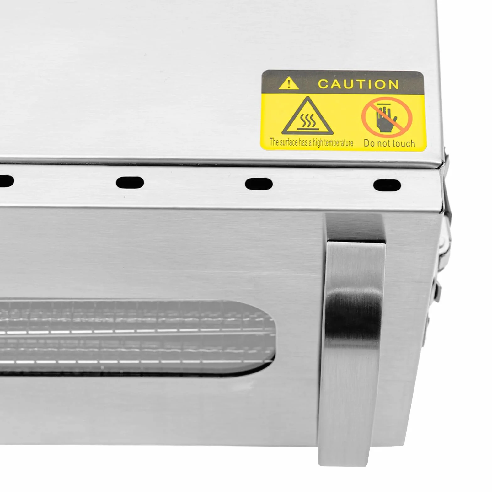 Suszarka ze stali nierdzewnej, 6-poziomowa suszarka do pomidorów, 400 W, regulator temperatury 30-90°C, funkcja timera 24 h, zamrażanie suszarki do owoców, mięsa, owoców, warzyw
