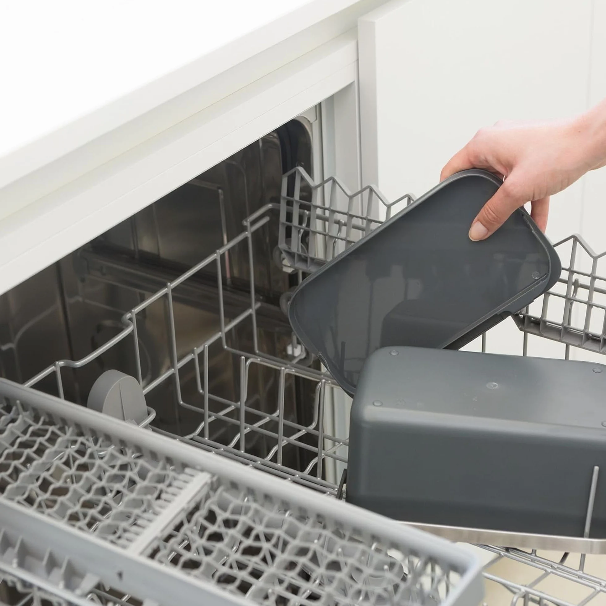 Brabantia Pojemnik na odpadki Ciemny Szary