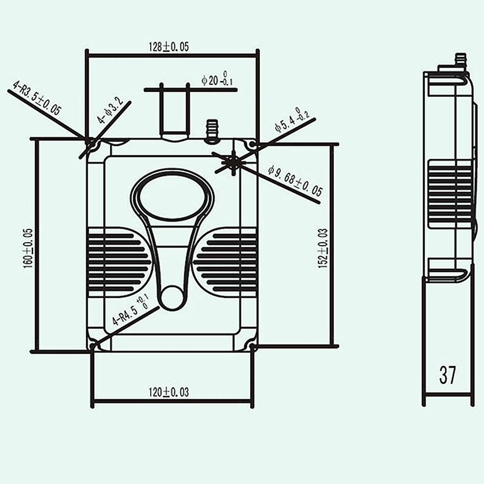 Generator ozonu, oczyszczacz powietrza, ozon, dezodoryzator 200-300 ppm, generator ozonu do basenów wodnych, czarny