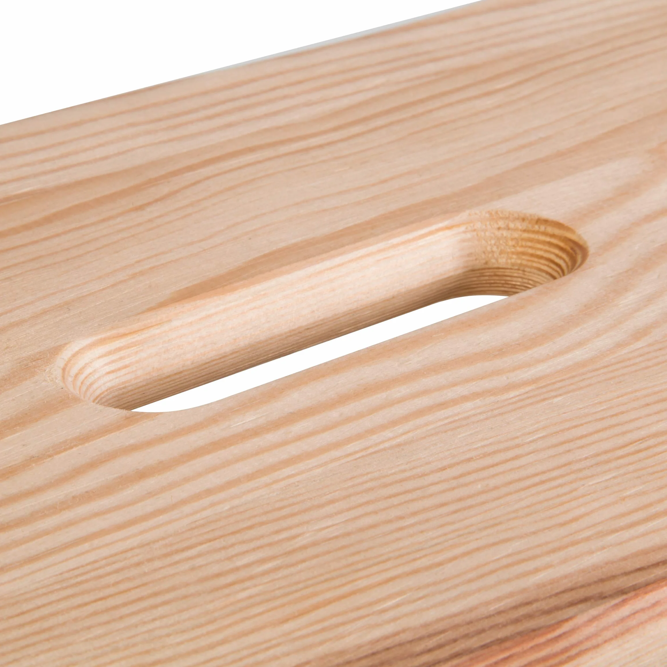 Podnóżek z drewna FSC 100% 40x22x20 cm jasnobrązowy
