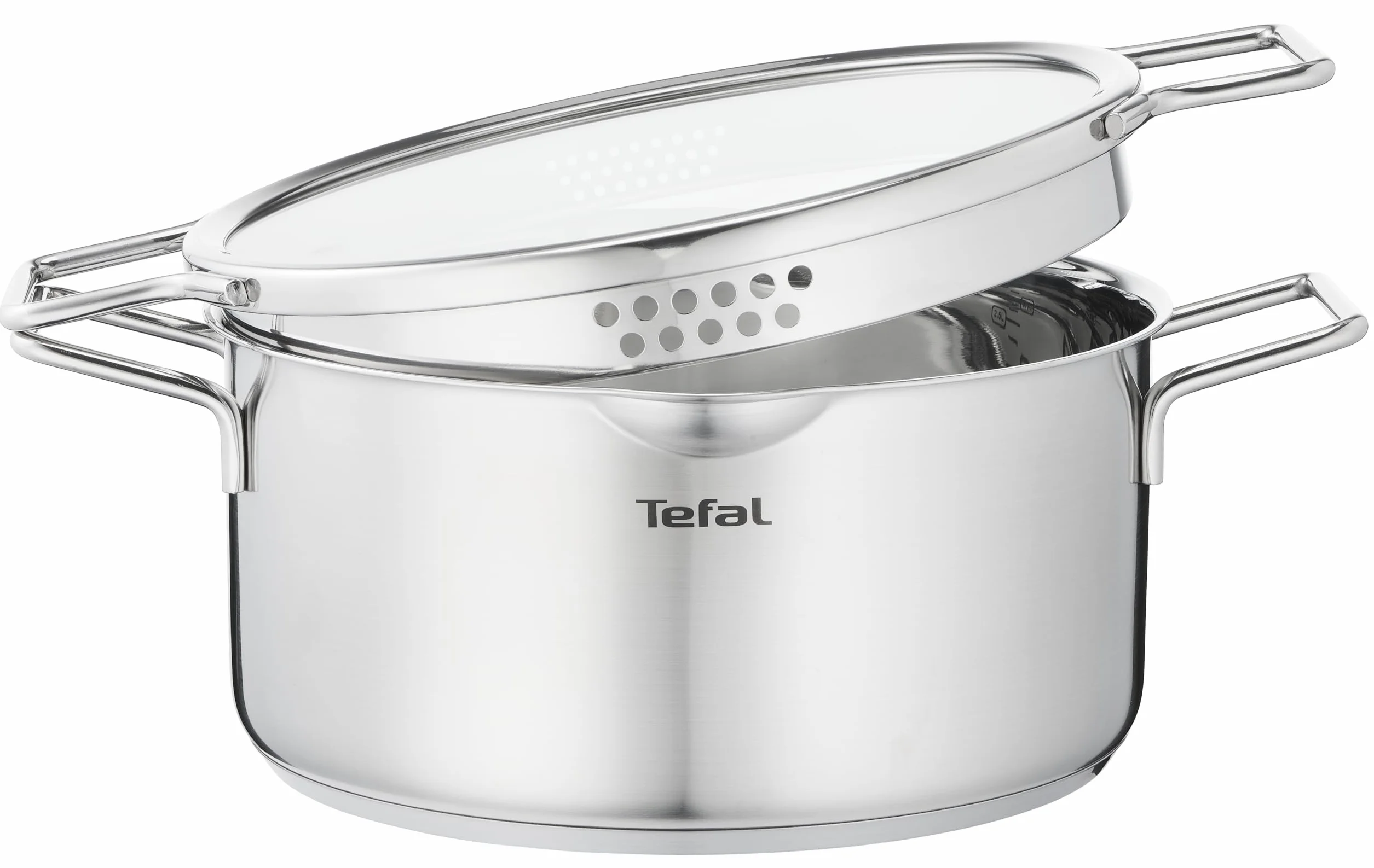 Tefal Nordica Garnek do Gotowania, Material, Srebrny, 3 l