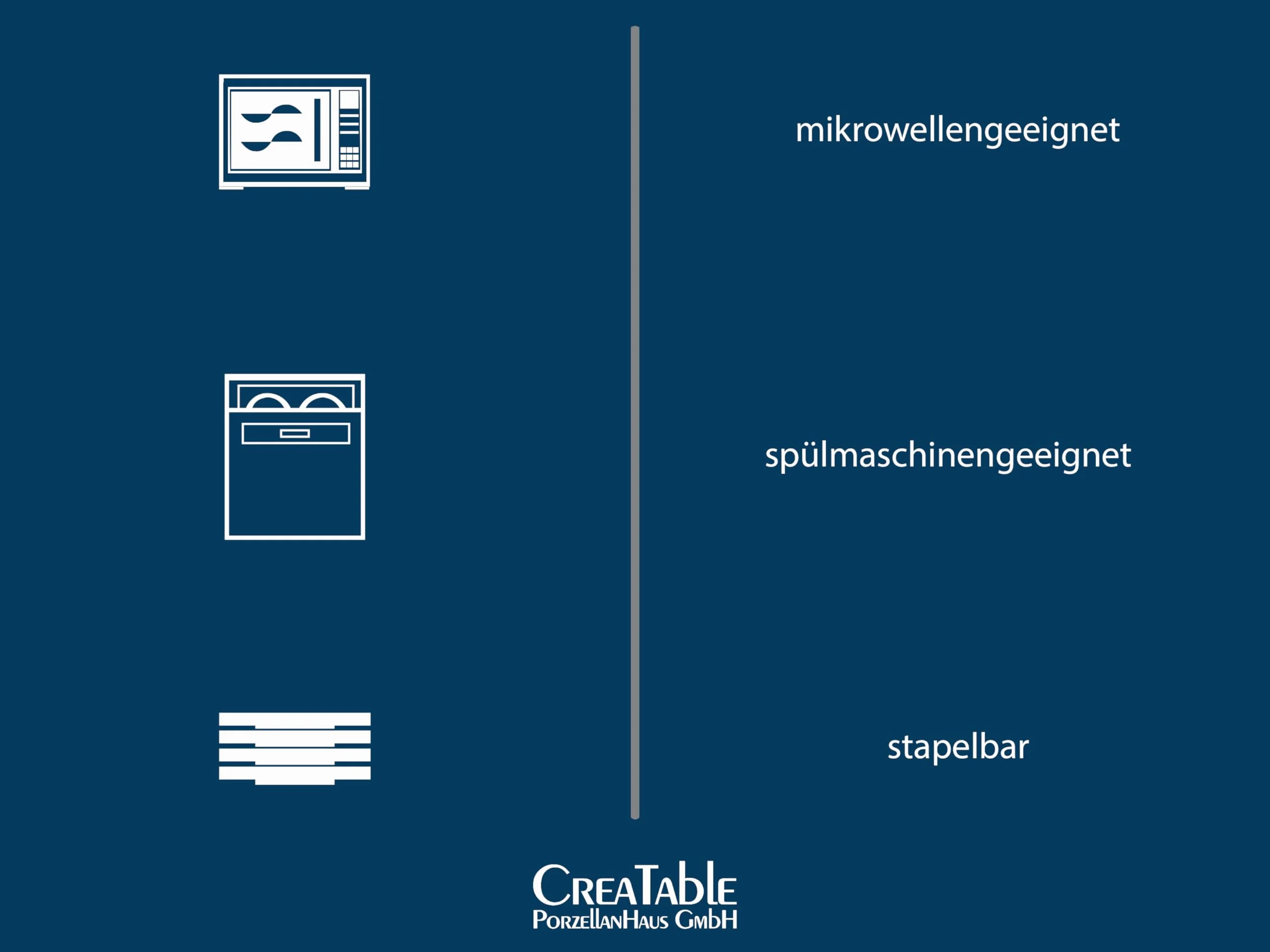 CreaTable, 21598, seria nordycka fajna czerń, 16-częściowy zestaw dla 4 osób, zestaw do kombi ze stali nierdzewnej, do mycia naczyń i mikrowelleeignet, jakość