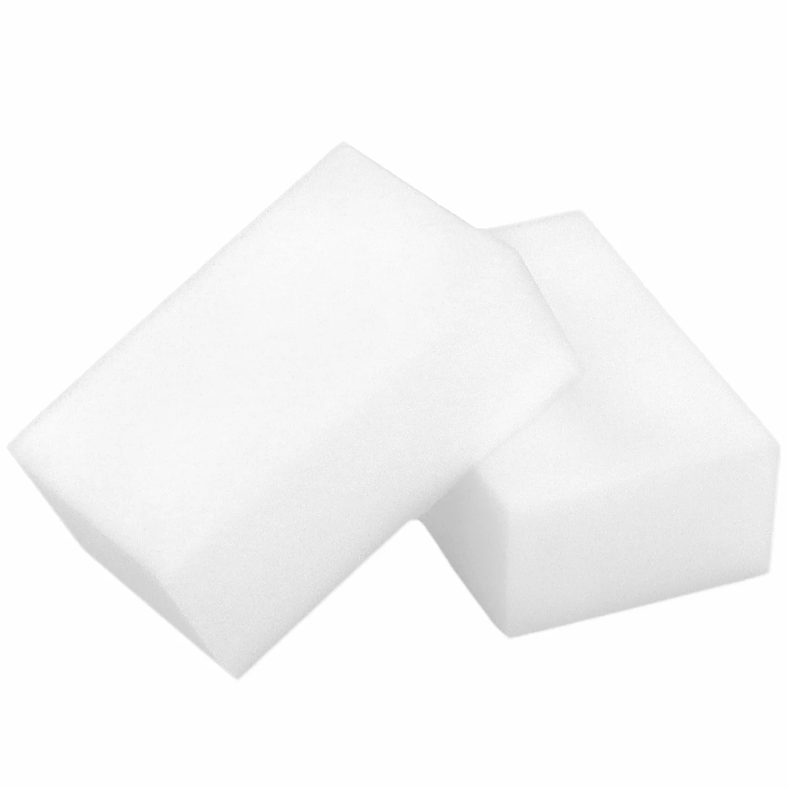 KEILEOHO G?bka do ?cierania brudu, 100 sztuk, magiczna g?bka do ?cierania, 8 x 5 x 3 cm, cudowna g?bka do czyszczenia kuchni, kolor bia?y