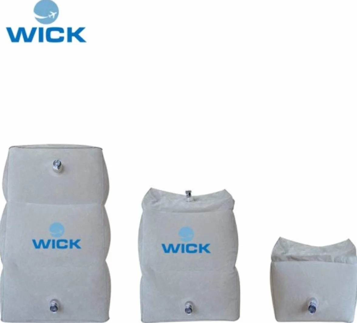 Wick Air Poduszka podróżna antypoślizgowa legowisko samolotowe (szare)