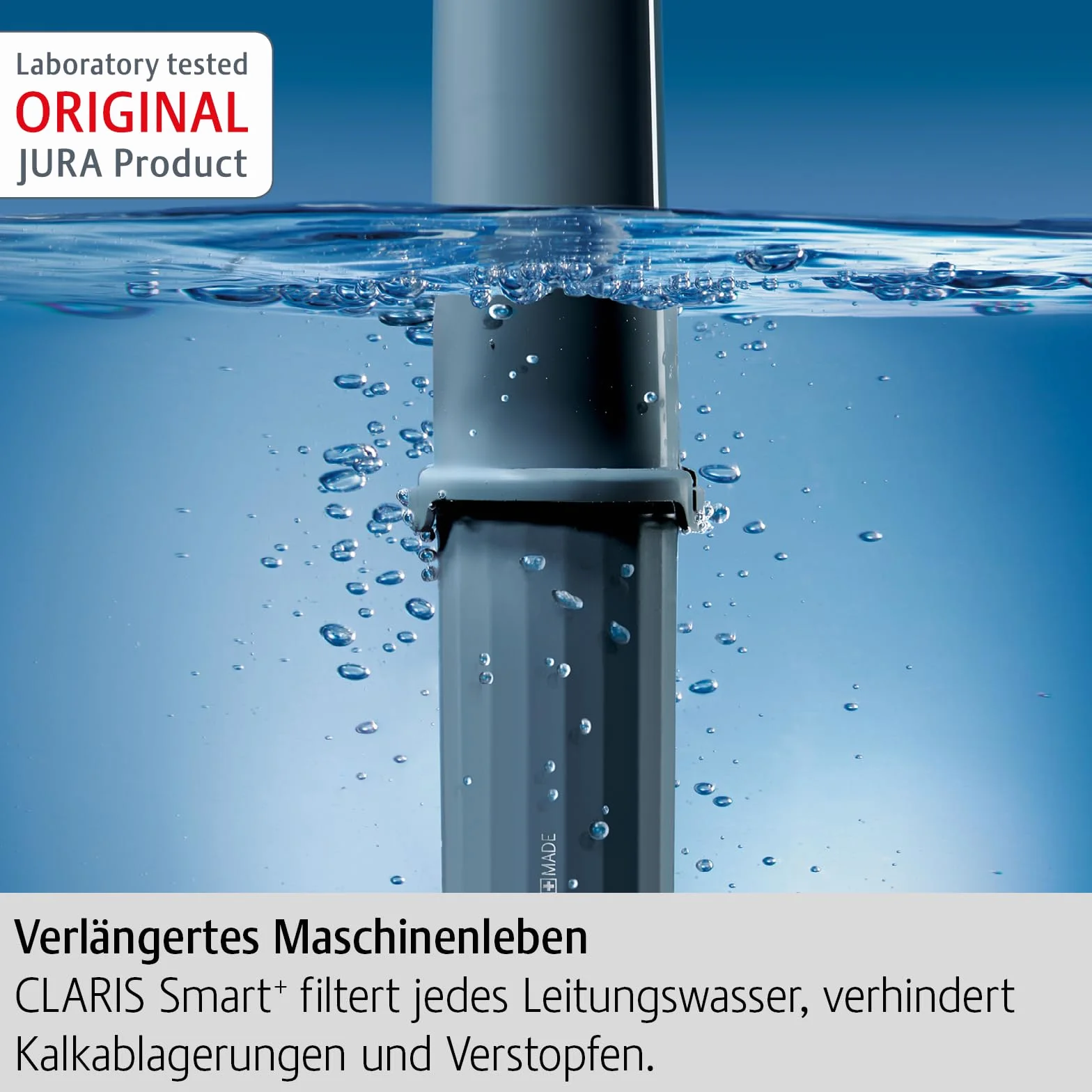 Jura Claris Smart+ Filtr do Wody, Szary, 3 sztuki
