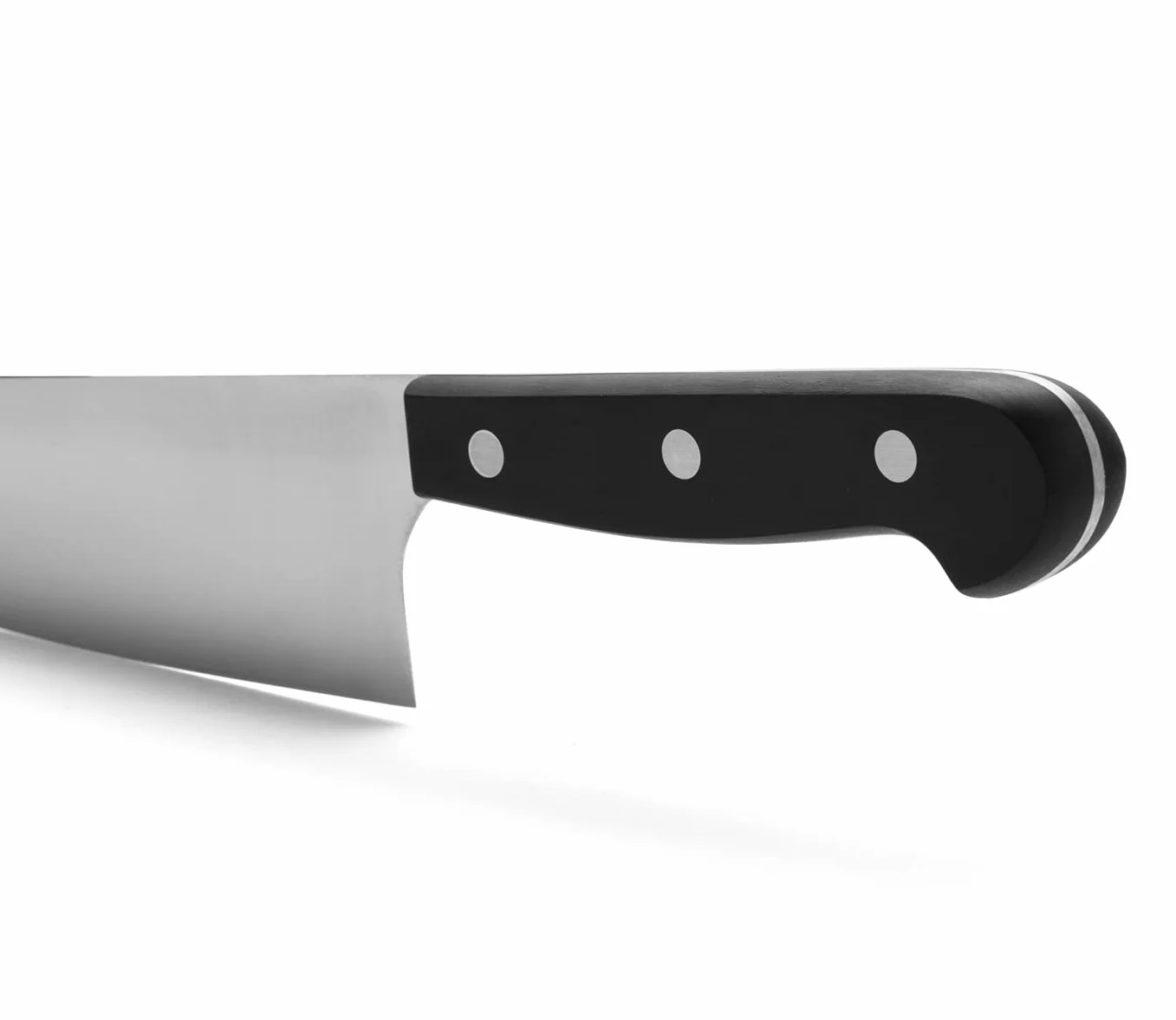 Arcos seria 288804 uniwersalna - azjatycki nóż Santoku - ostrze nitrm stal nierdzewna 170 mm (6,69 cala) - uchwyt polioksymetylen (POM) czarny kolor, and plastik