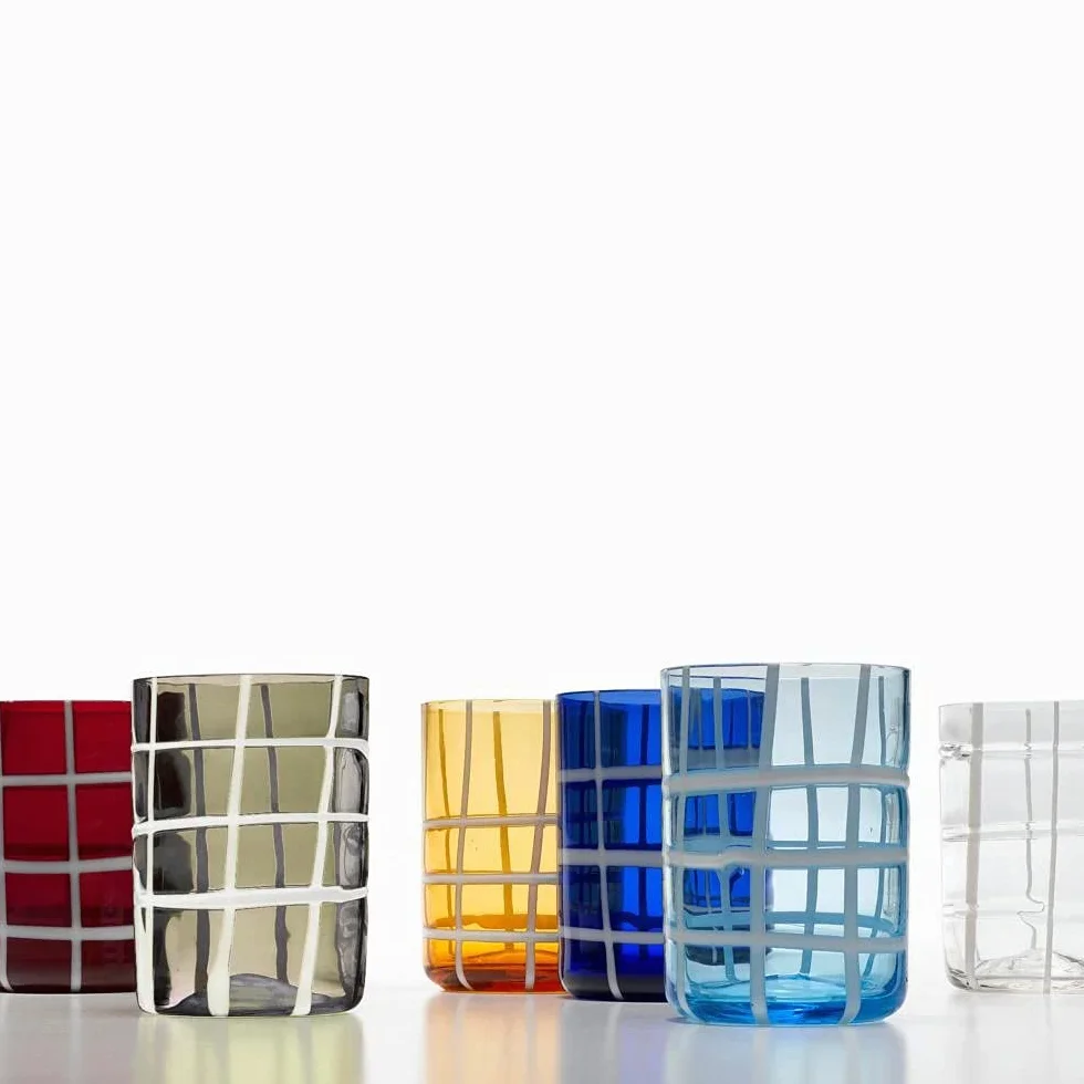 Zafferano Twiddle Tumbler zestaw 6 szklanek do wody
