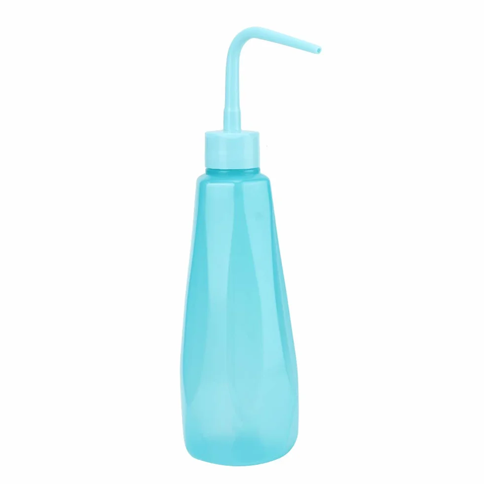 2Pcs Succulent Watering Bottles | 480ML Squeeze Bottle with 360° Nozzle & Silicone Hose | Plant Watering Can for Flowers/Plants/Potted Plants | Sturdy PE Material, Easy Control
