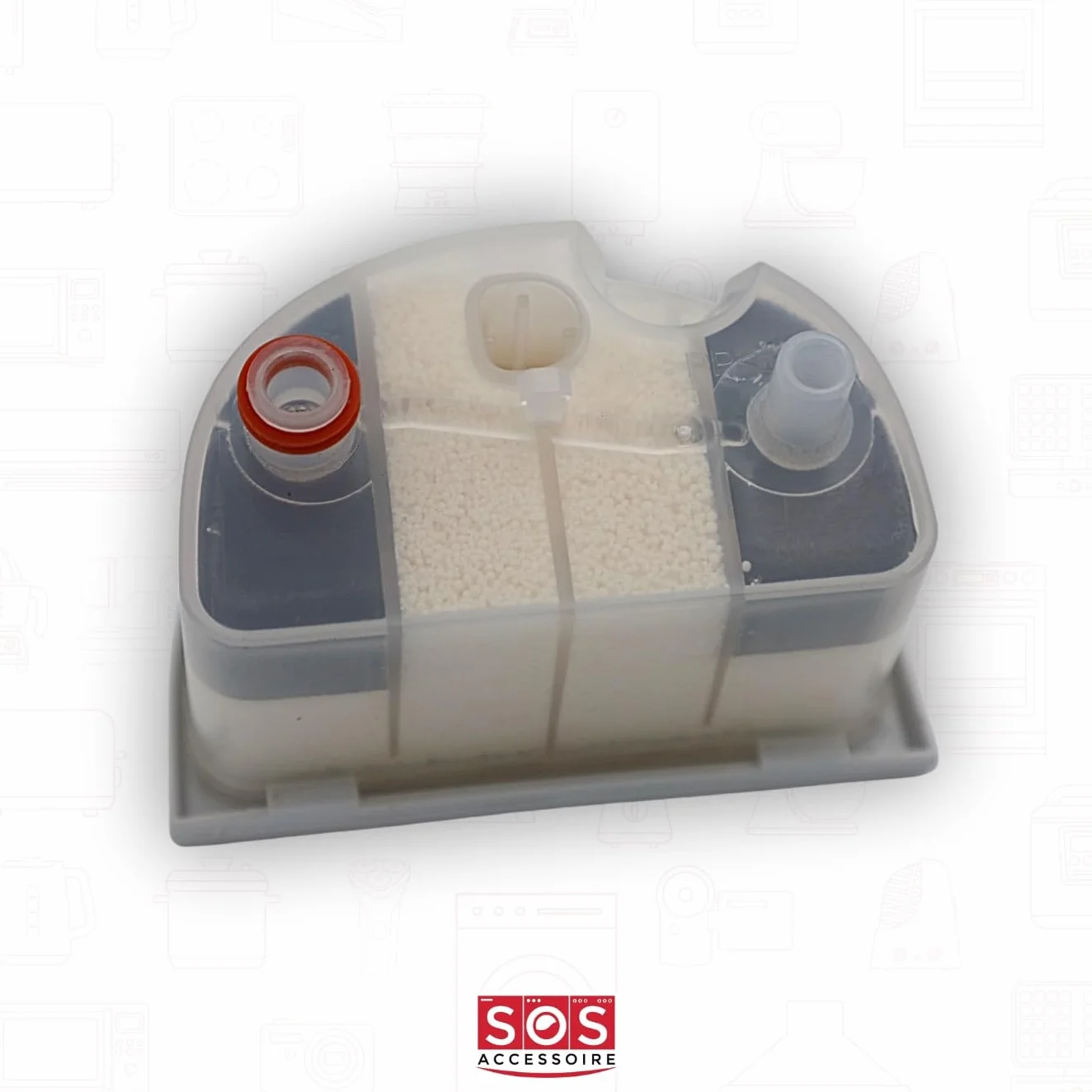 SOS Accessoire Wkład wapienny do elektrowni parowej, żelazko 9178005731, 9178020181 BEKO, GRUNDIG, QUIGG