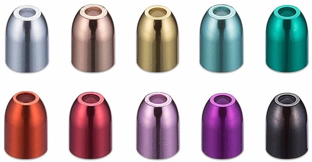 L-Style - Kolczyki do szampana - Premium metal kolor niebieski