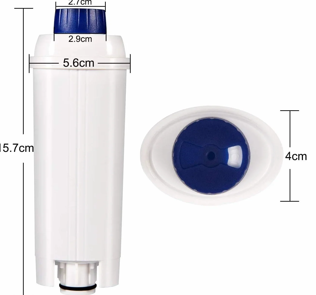 Filtr Aqualogis zamiennik do Delonghi DLSC002 SER3017 do Ekspresu ECAM, ESAM, ETAM, BCO, EC. (6)