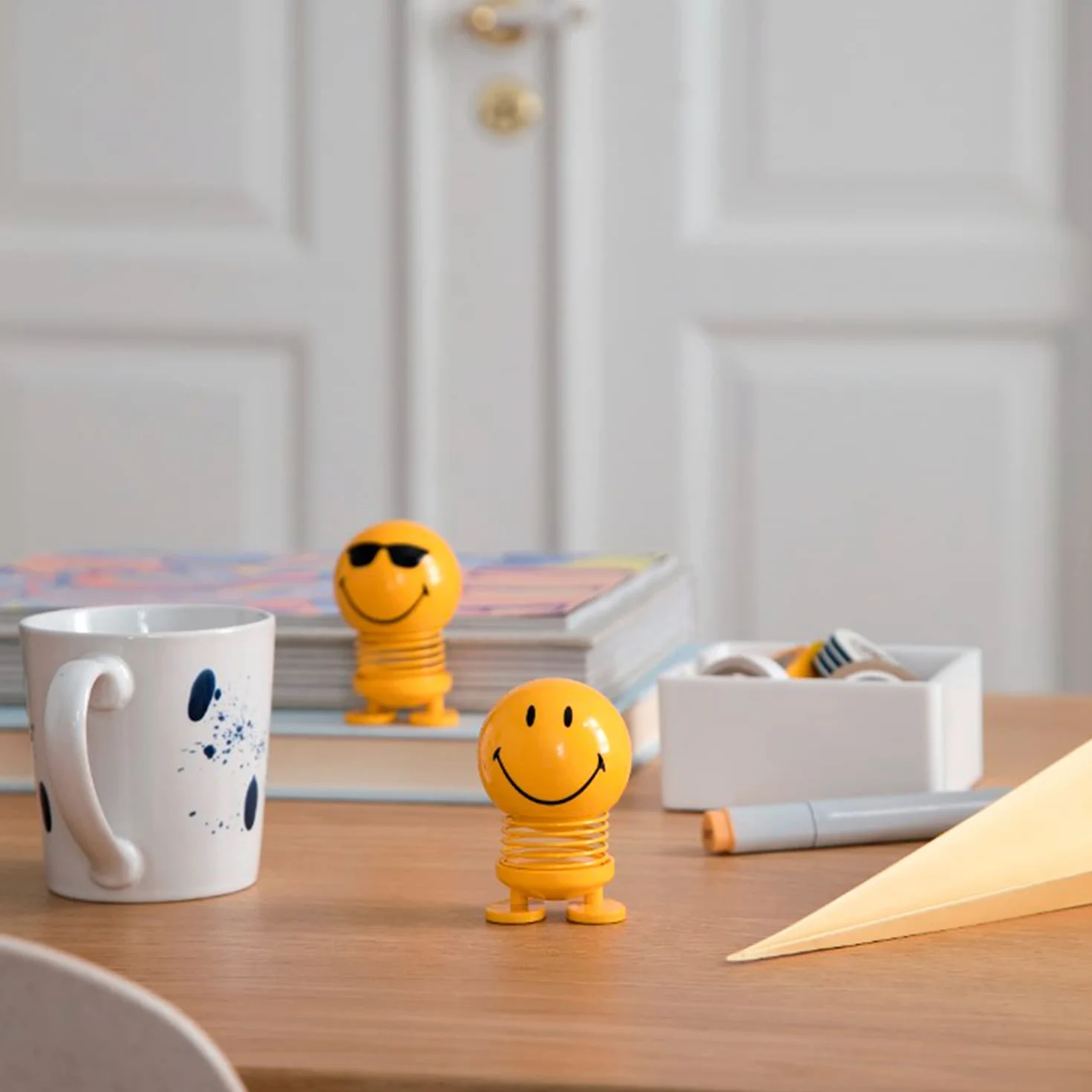 Hoptimist Smiley Hoptimist 4,5 x 5,6 x 6,6 cm S Yellow